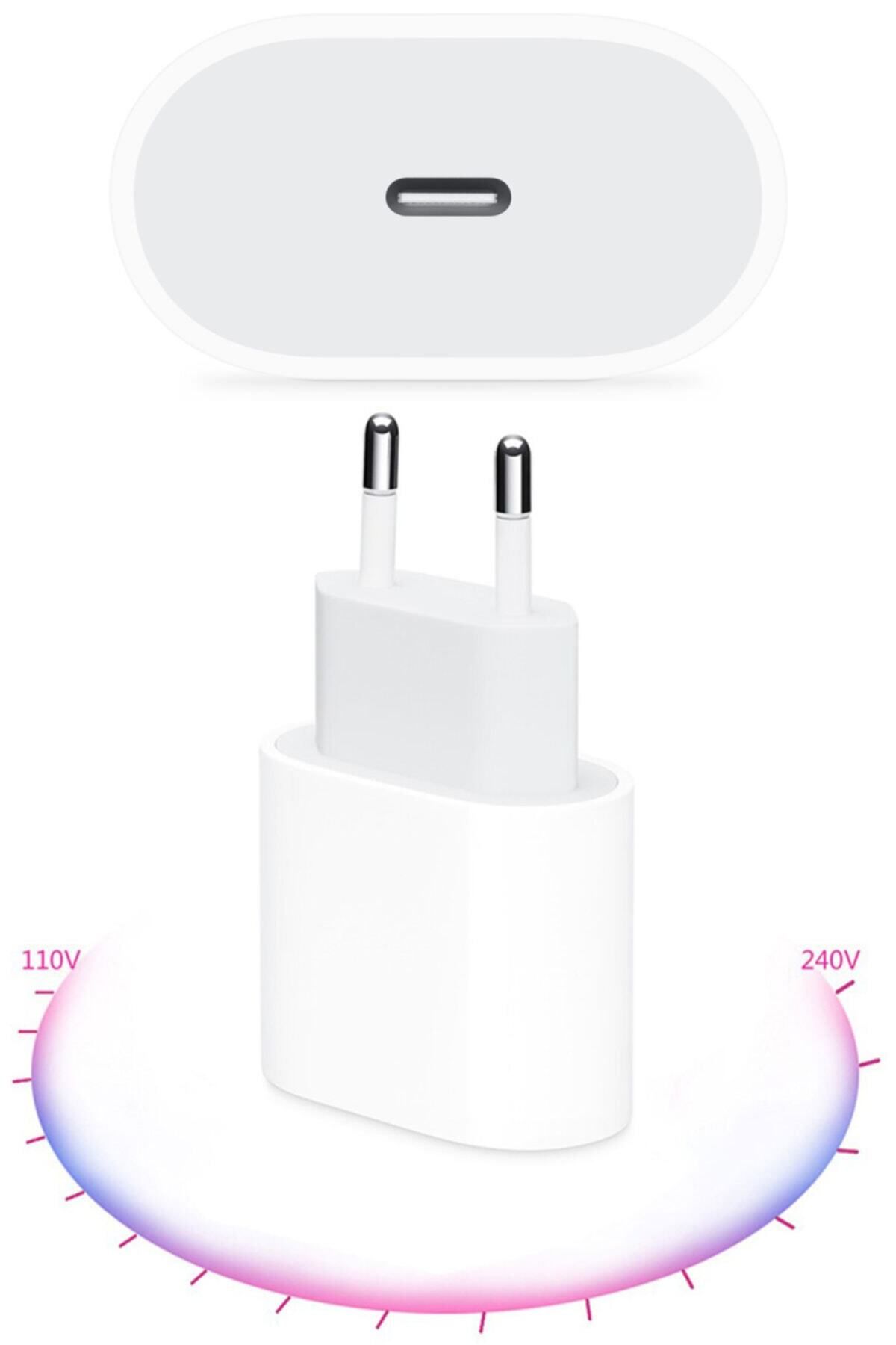 zibo Iphone Şarj Adaptörü Hızlı Şarj Cihazı Apple 11/12/13/14/15/pro-max Uyumlu 20w Şarj Aleti