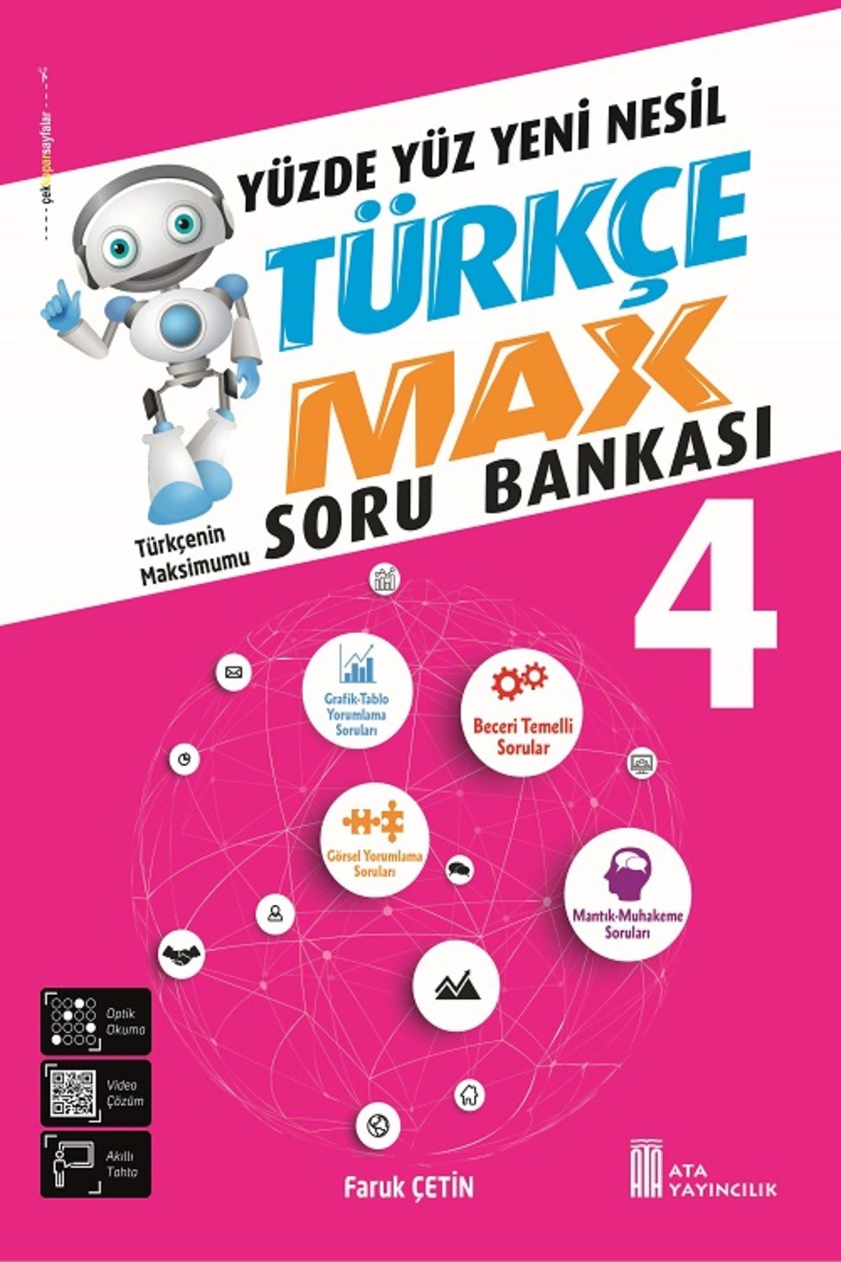 Ata Yayıncılık 4. Sınıf Türkçe Max Soru Bankası