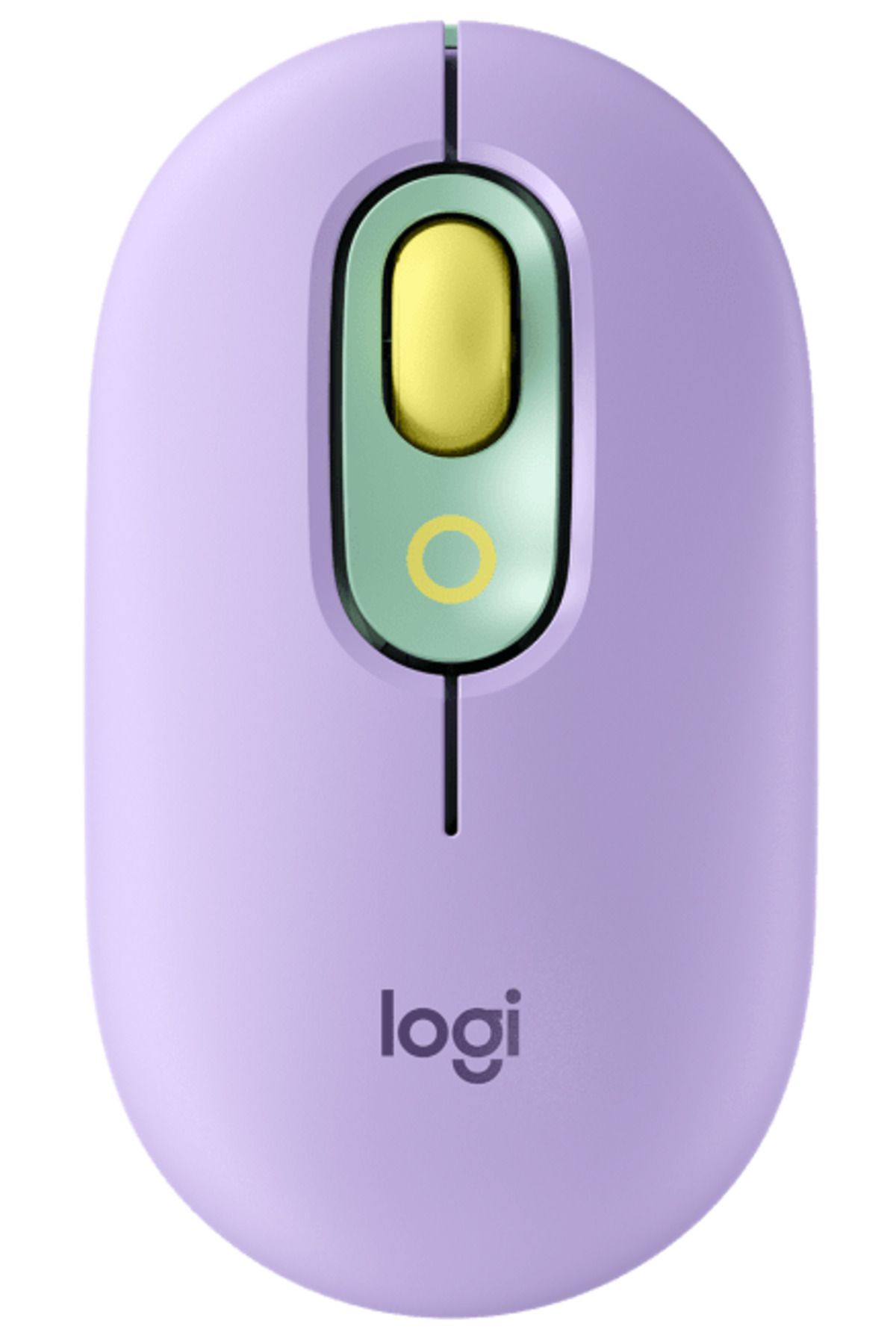 logitech Pop Mouse Daydream Emoji Tuşlu Sessiz Kablosuz Mint&lila Mouse -910-006547