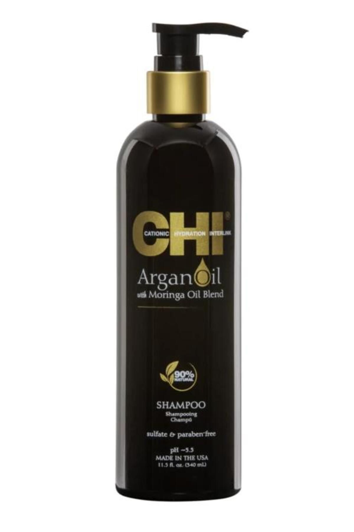 Chi Argan Oil With Moringa Sülfatsız Şampuan 340 Ml