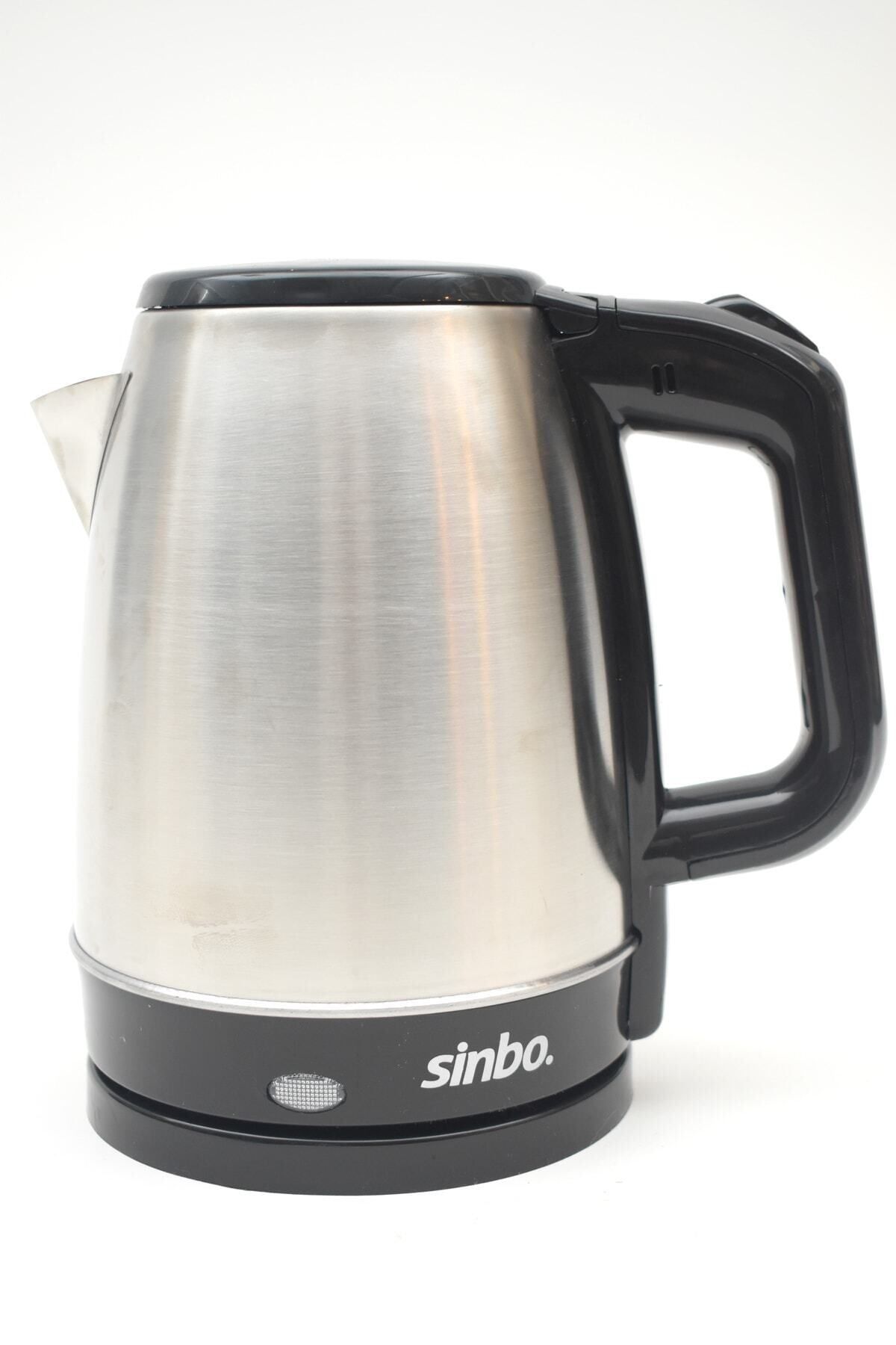 Sinbo Sk-8015 Kablosuz Su Isıtıcı Paslanmaz Çelik Kettle Krom