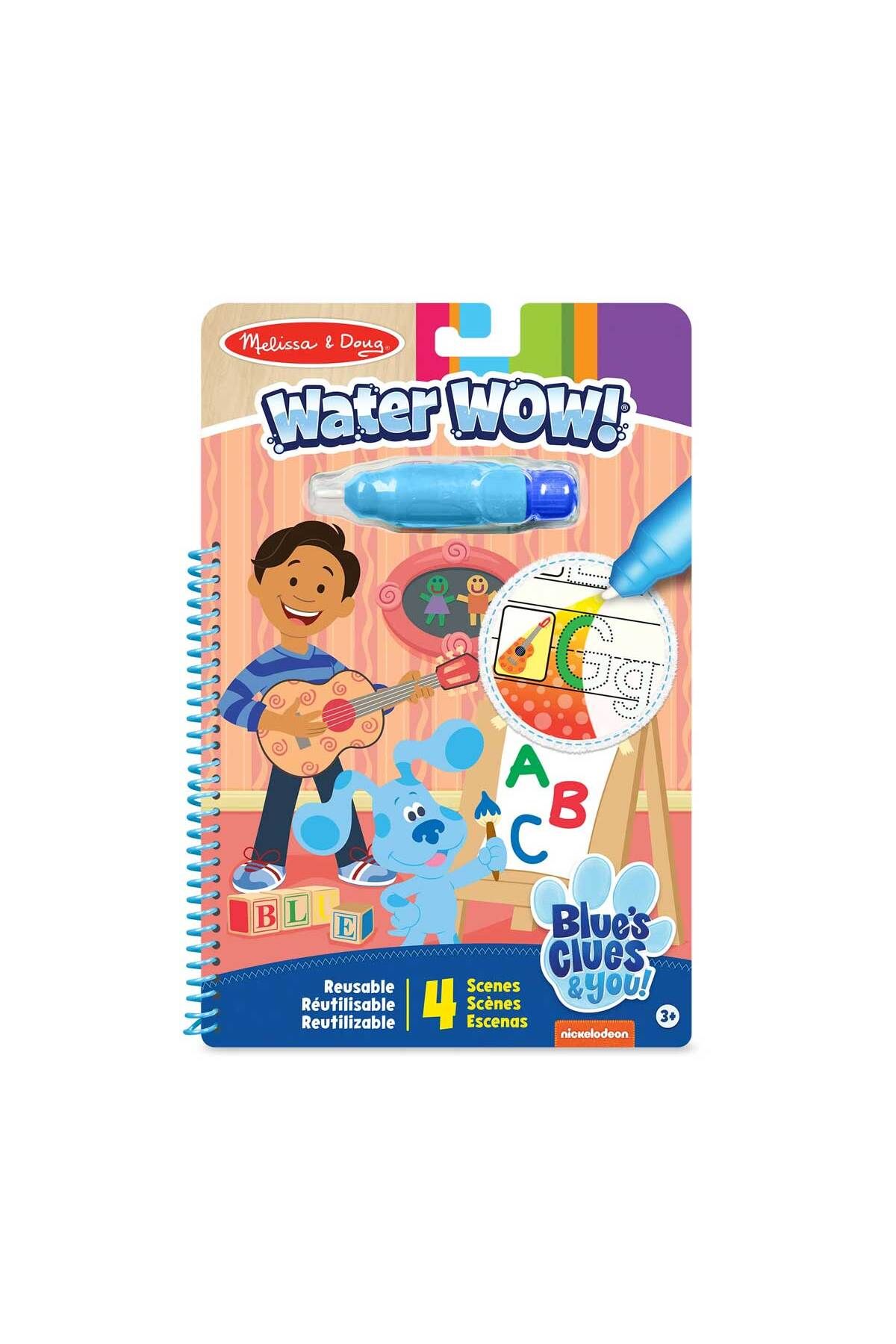 Melissa & Doug Water Wow Su Ile Boyama Kitabı - Blue's Clues & You (Alfabe)