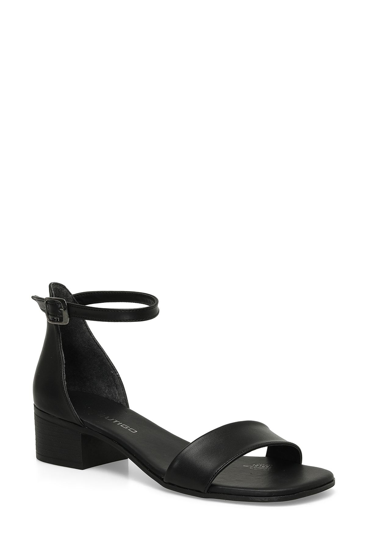 Butigo 24S-097 4FX Siyah Kadın Topuklu Sandalet
