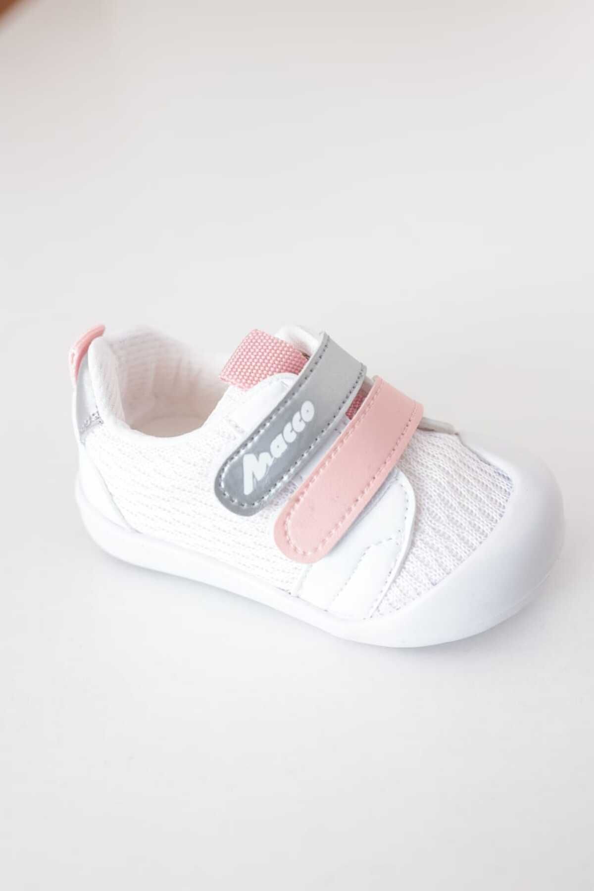 macco shoes Ortopedik İlk Adım Kız Bebek Erkek Bebek Unisex Çocuk Ayakkabısı