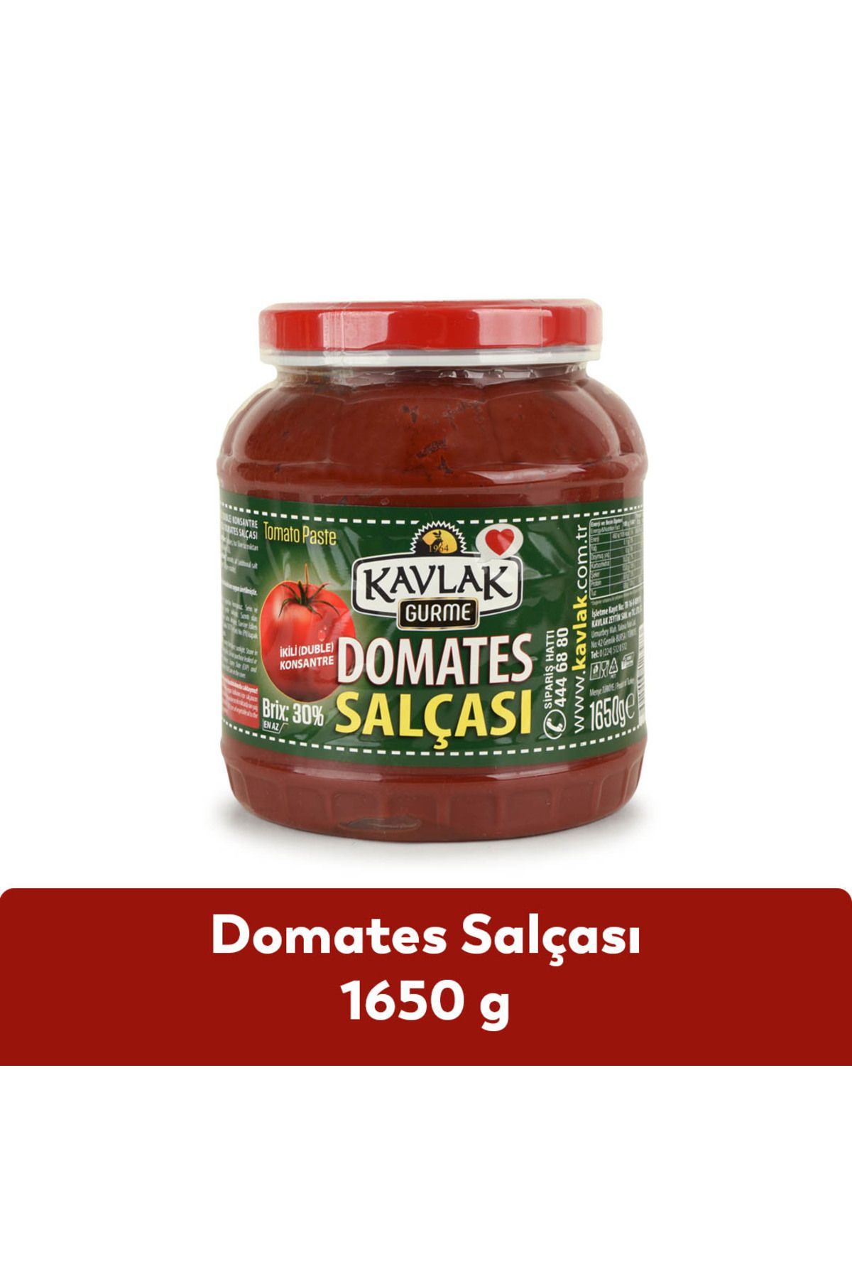 Kavlak Domates Salçası 1650 gr