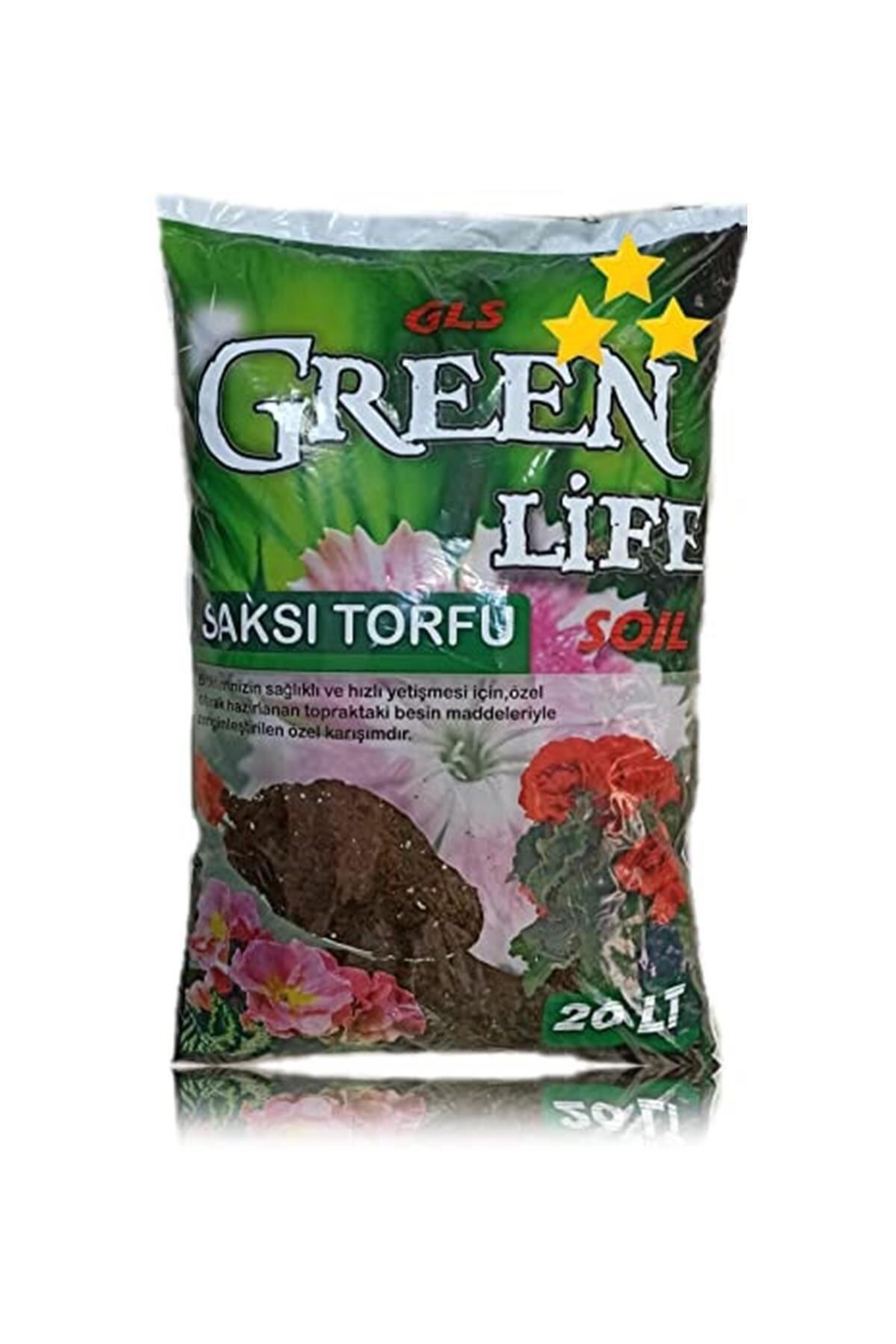 Green Life Harika Bitki Toprağı Çiçek Toprağı Torf Humus Katkılı (20 Lt)