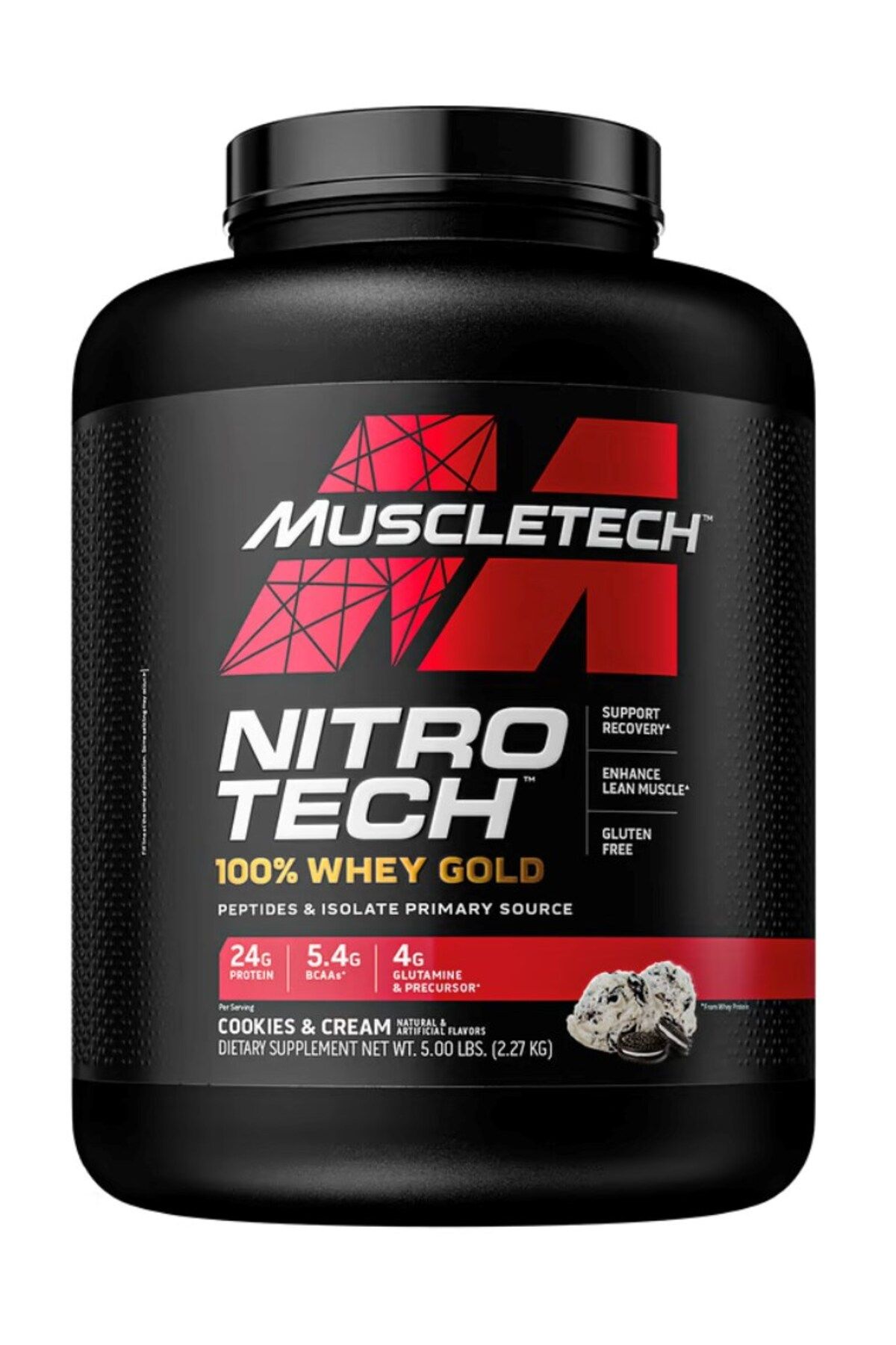 Muscletech Nitro-Tech %100 Whey Gold Protein 2270 G - Kurabiyeli