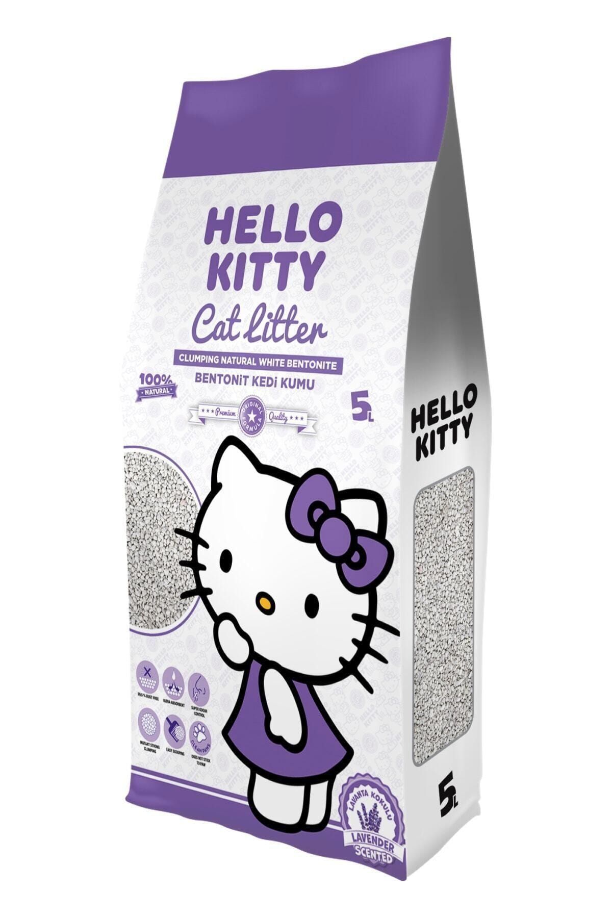 Hello Kitty Hello Kıtty 5l Lavanta Kokulu Kedi Kumu