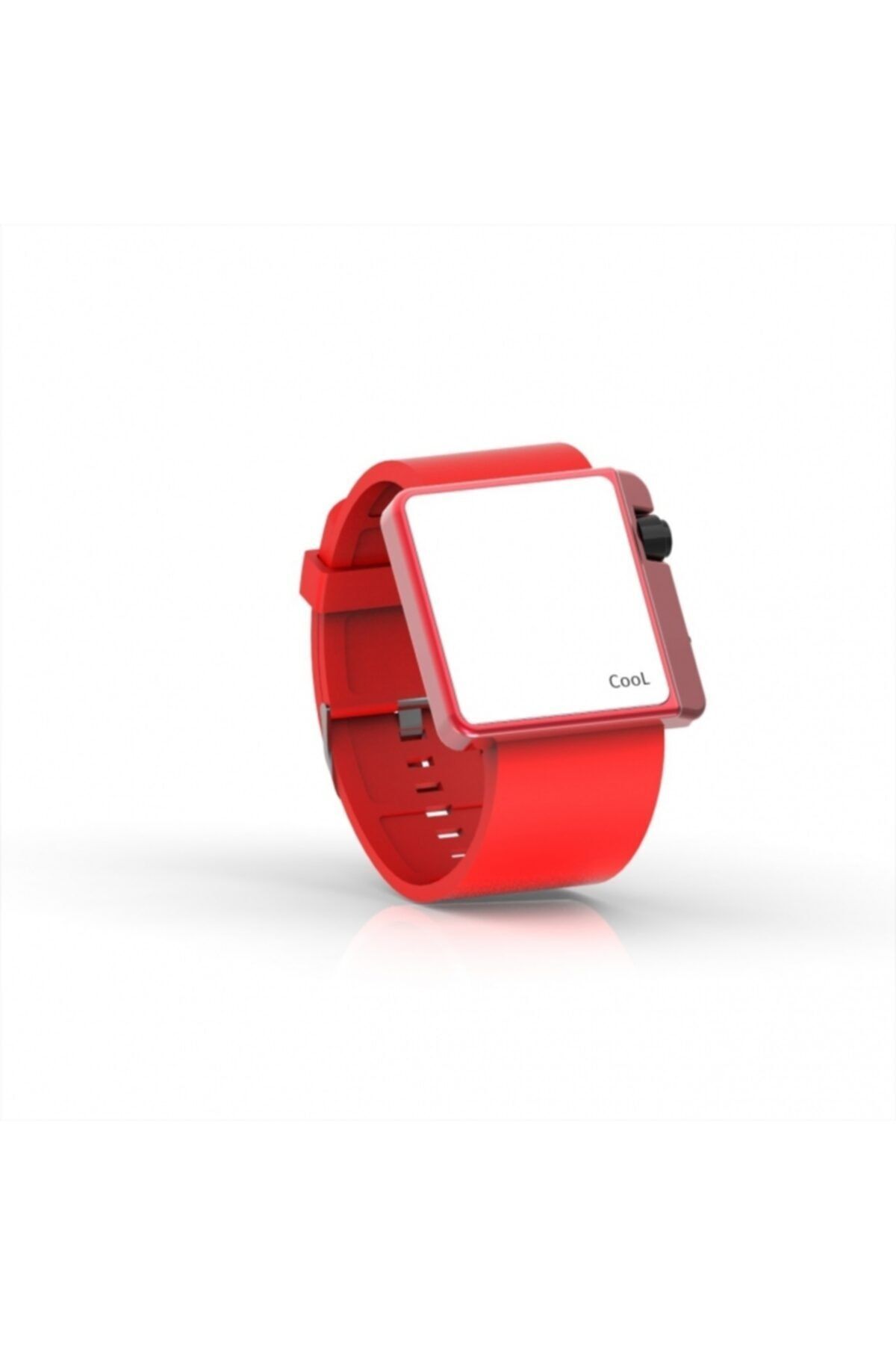 Cool Watch Tunçkol - - Kırmızı Edition - Kırmızı Kayış Unisex Kol Saati