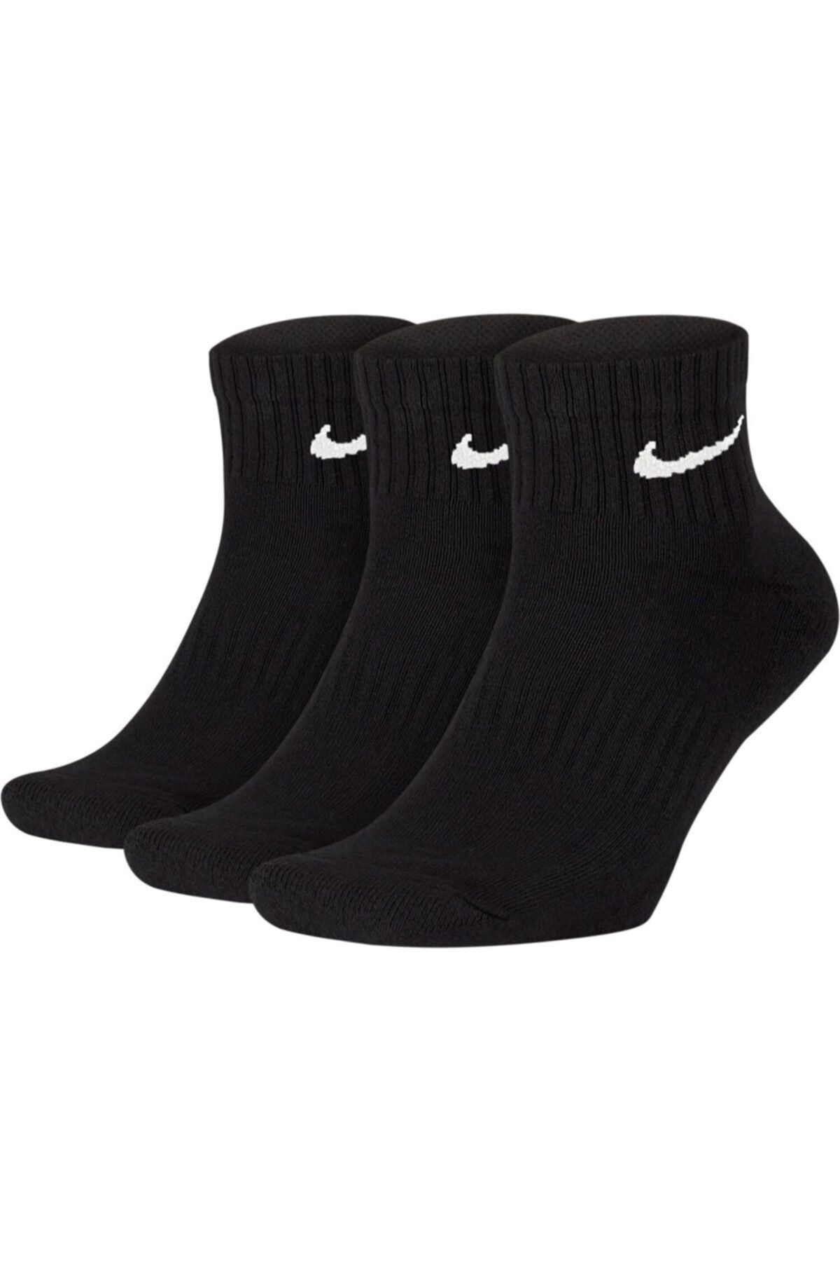 Nike Nıke Sx7667-010 U Nk Everyday Cush Ankle 3pr Çorap