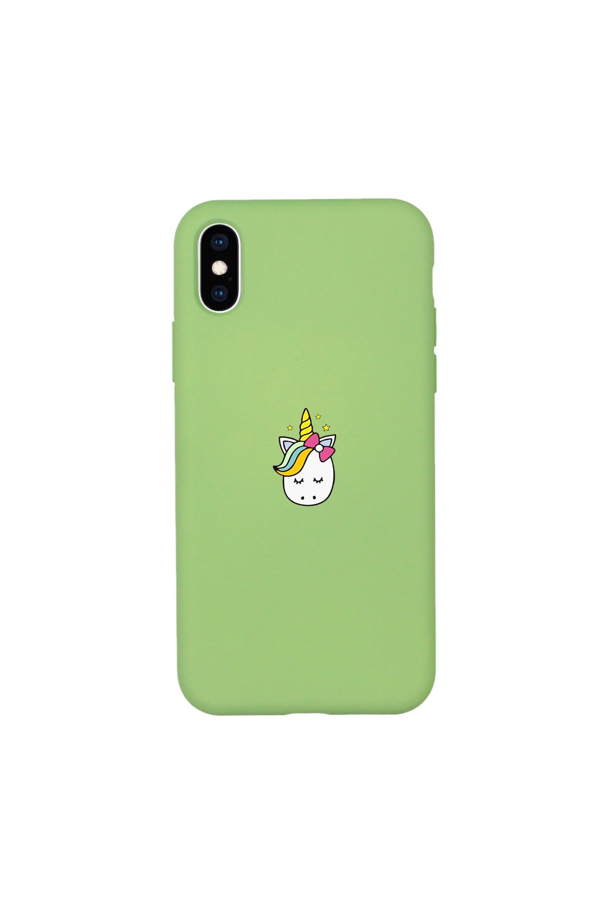 shoptocase Iphone X Lansman Baby Unicorn Desenli Telefon Kılıfı