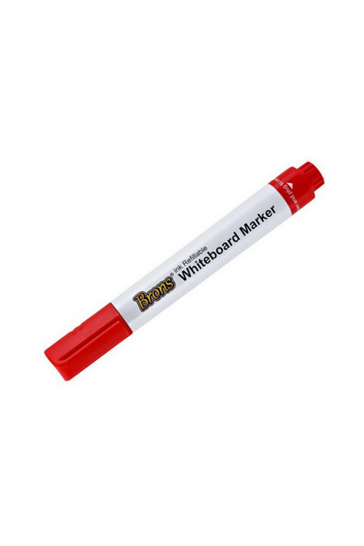 nova color Brons Tahta Kalemi Doldurabilir Kırmızı 12 Li