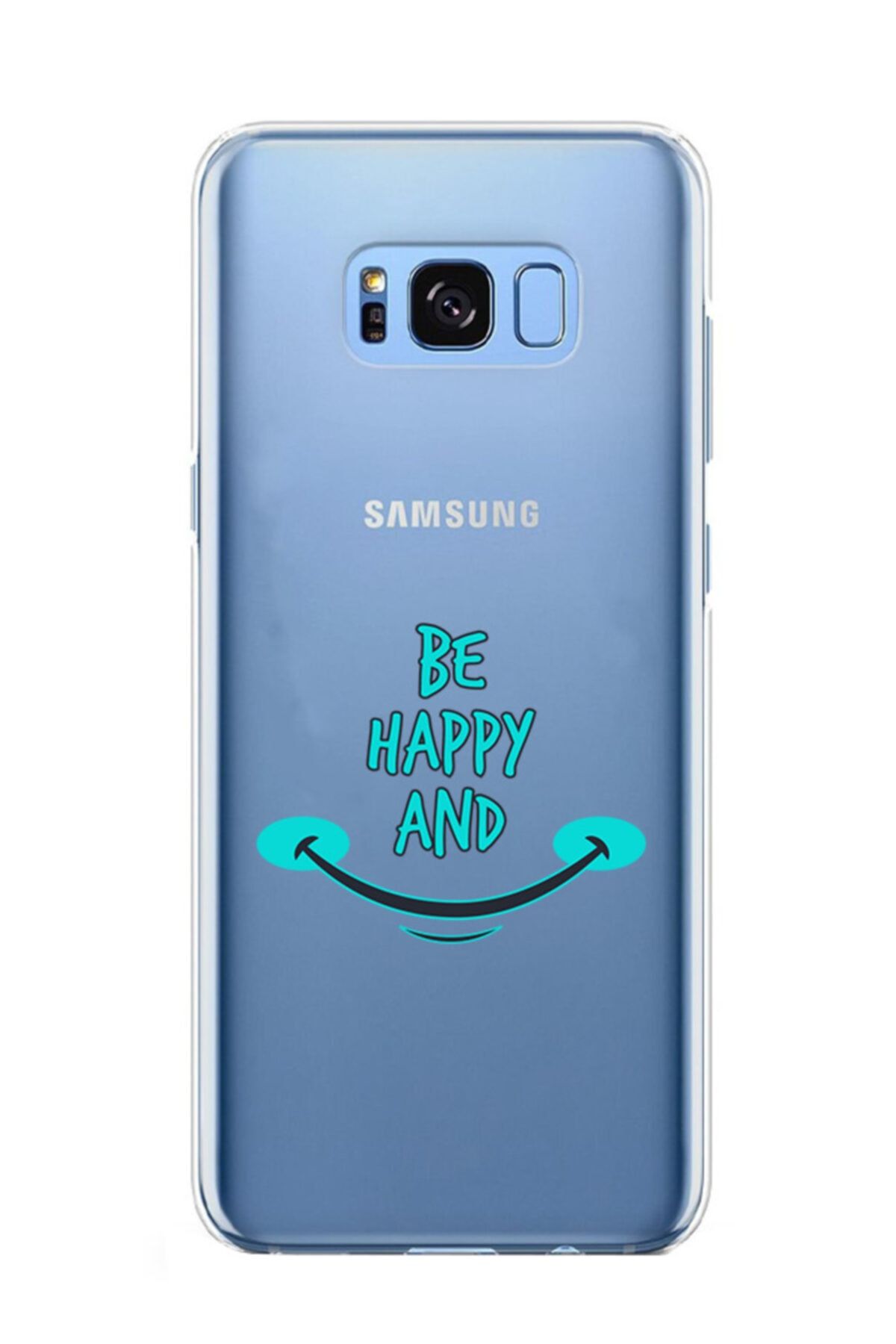 Dafhi Aksesuar Dafhi Samsung Galaxy S8 Plus Be Happy And Telefon Kılıfı