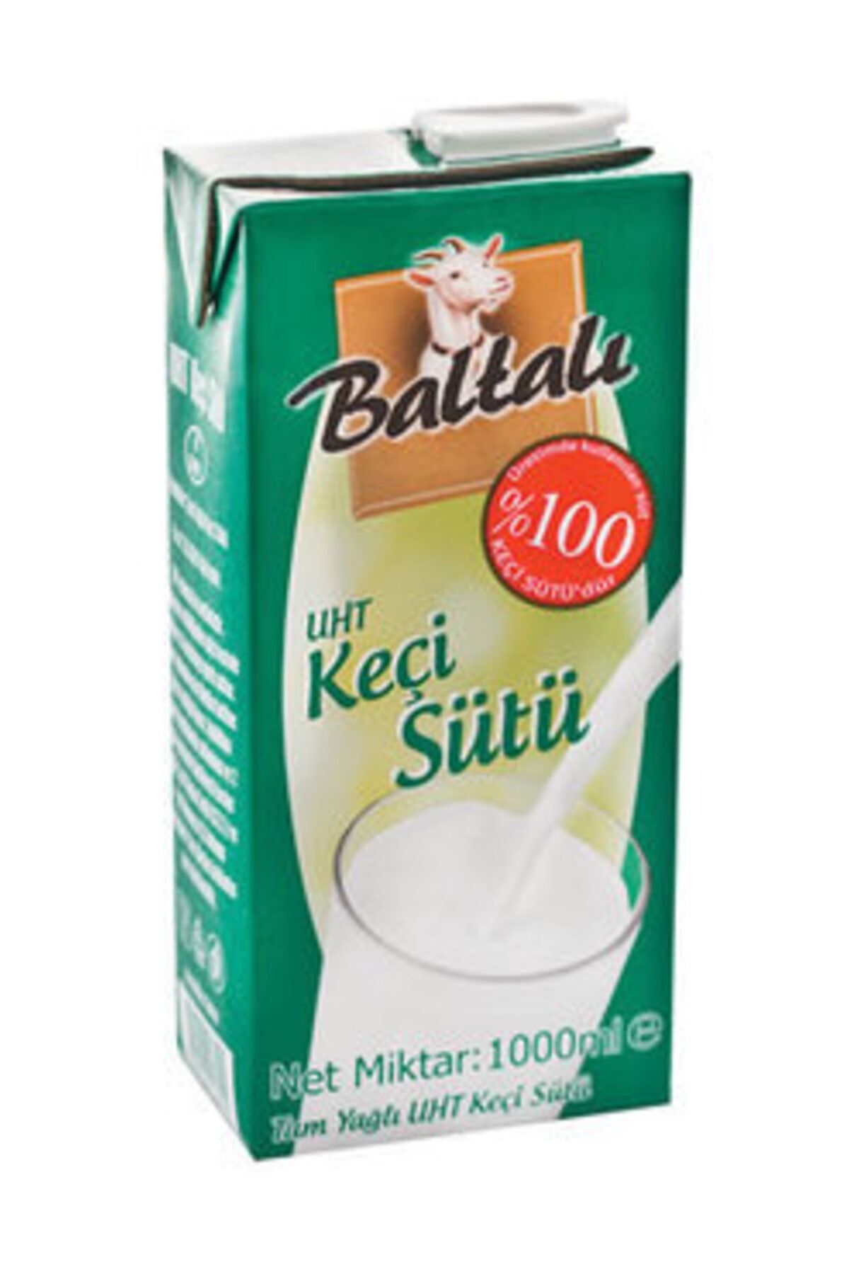 Baltalı %100 Keçi Sütü Uht 1 L
