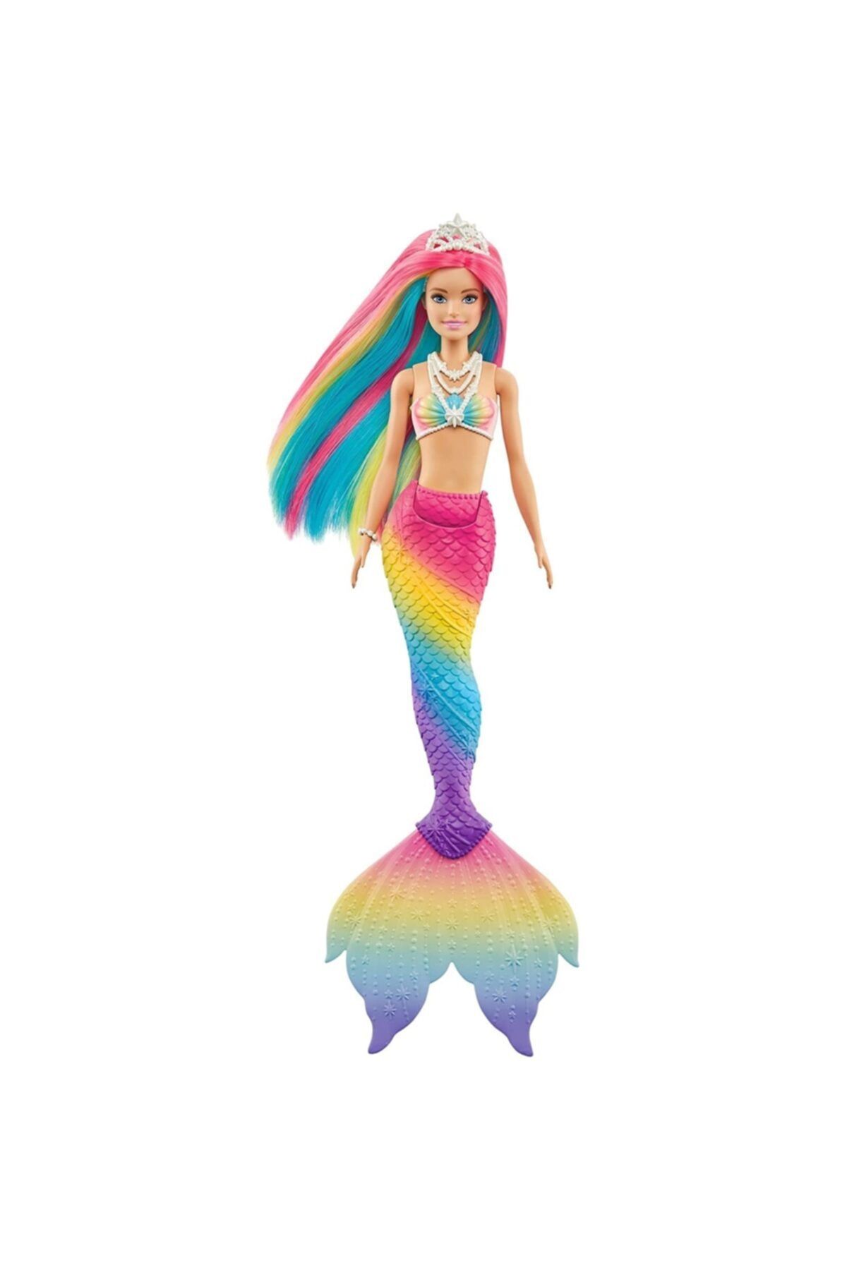 Barbie topia Renk Değiştiren Sihirli Denizkızı, Renginde Saçlar, Suyla Renk Değiştirme Özelliği,