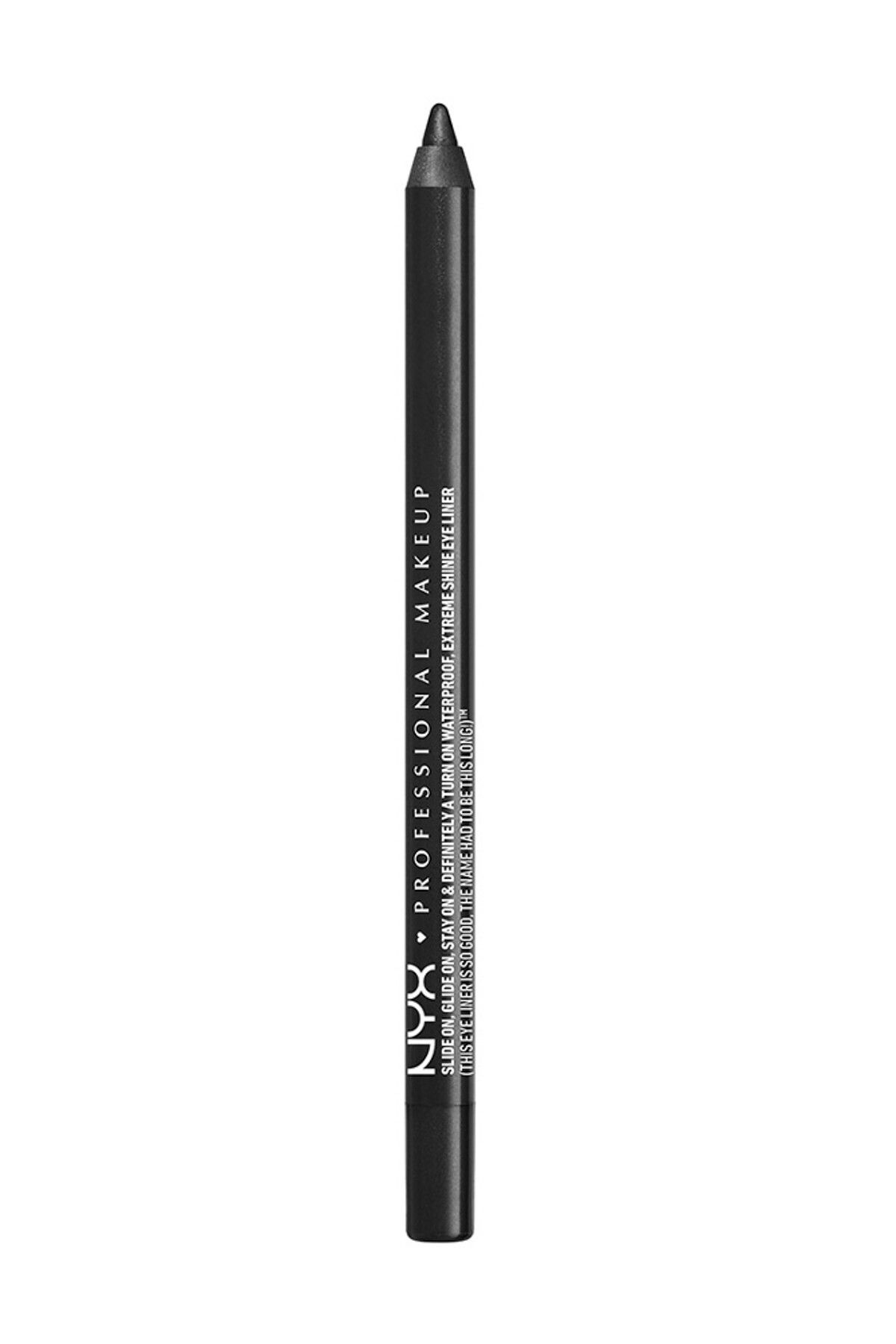 NYX Professional Makeup Siyah Göz Kalemi - Slide on Eye Pencil Black Sparkle 6 g 800897141172