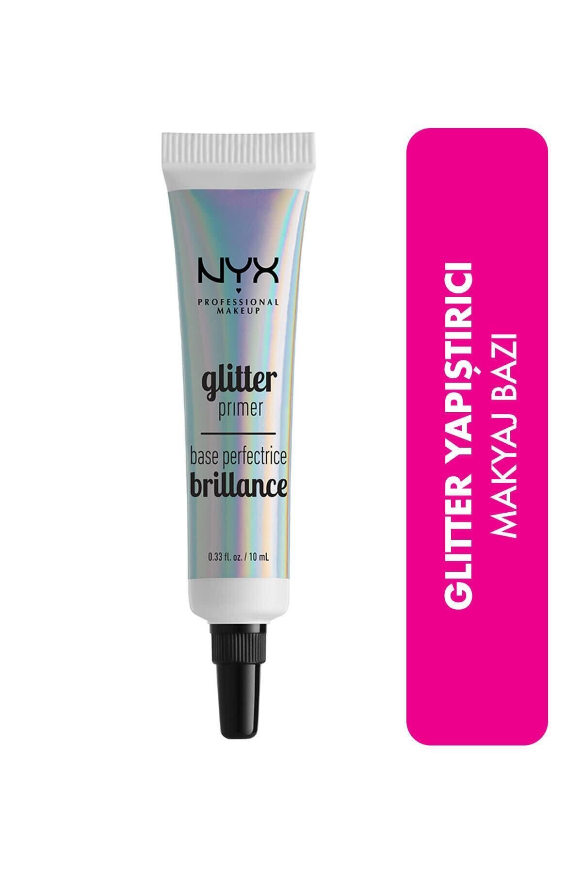 NYX Professional Makeup Yüz & Vücut Simi için Baz - Glitter Primer 17 g 800897846831