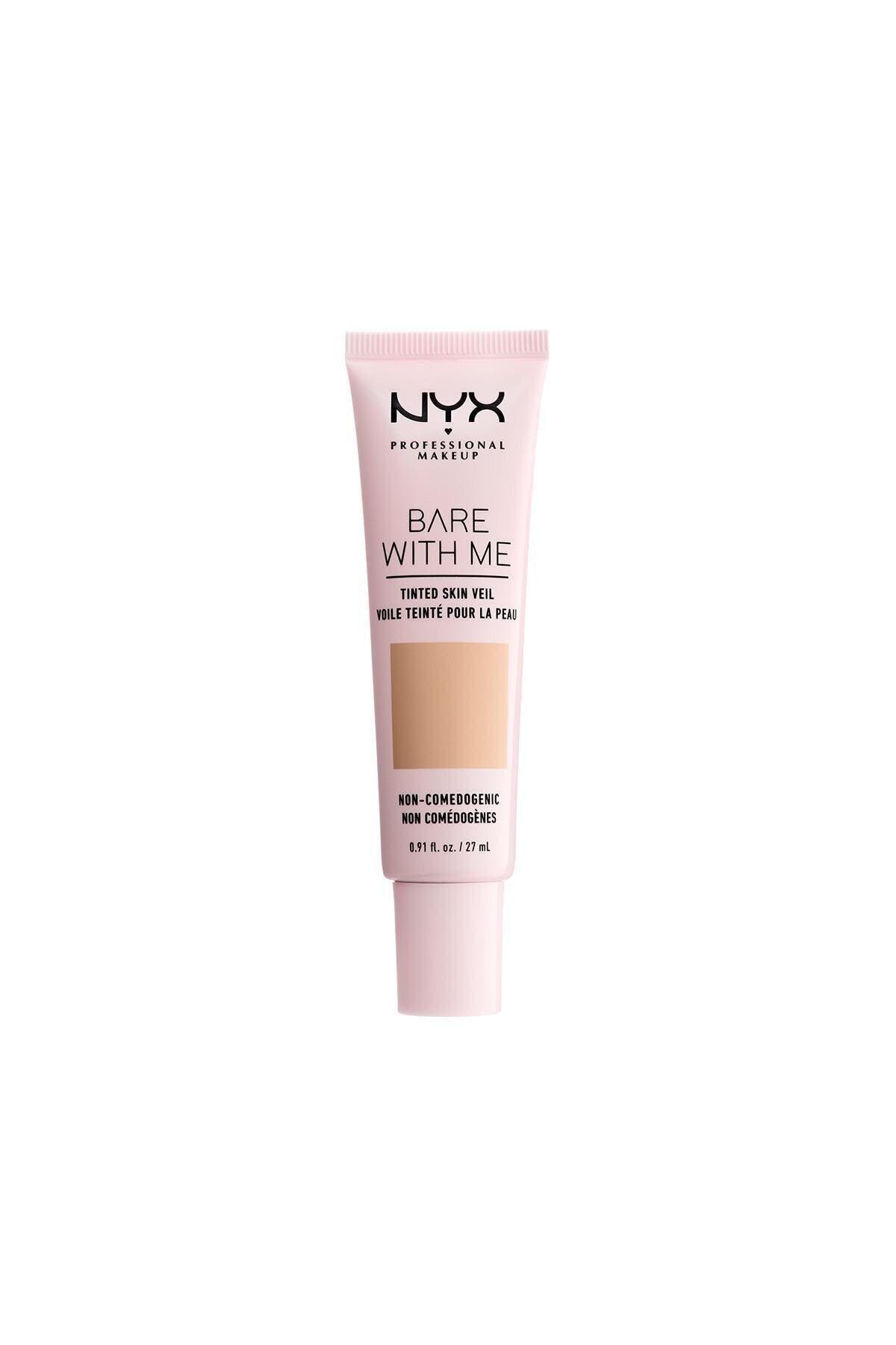 NYX Professional Makeup Renkli Nemlendirici - Bare With Me Skin Veil 03 Natural Soft Beige 800897188238