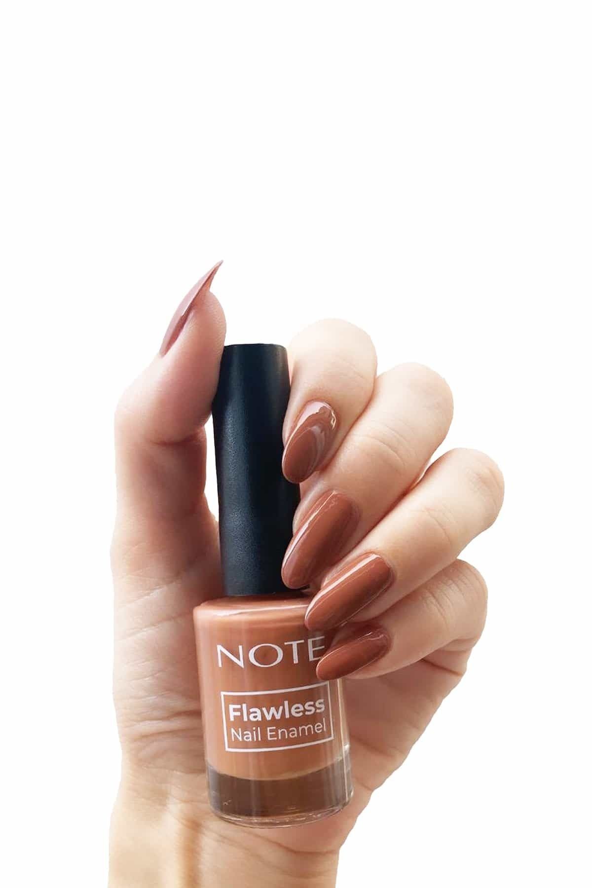 Note Cosmetics Nail Flawless Oje 54 Caramel - Nude