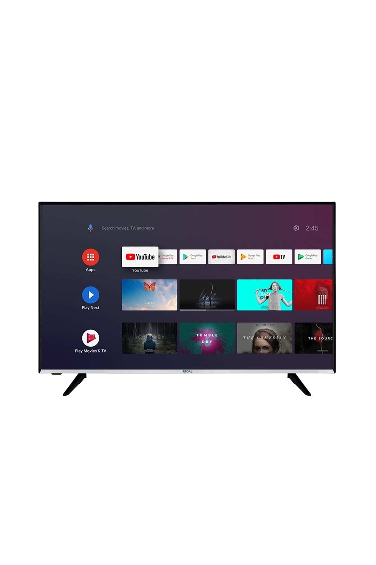 Regal 50R755UA11 50'' 127 Ekran Uydu Alıcılı 4K Ultra HD Android Smart LED TV