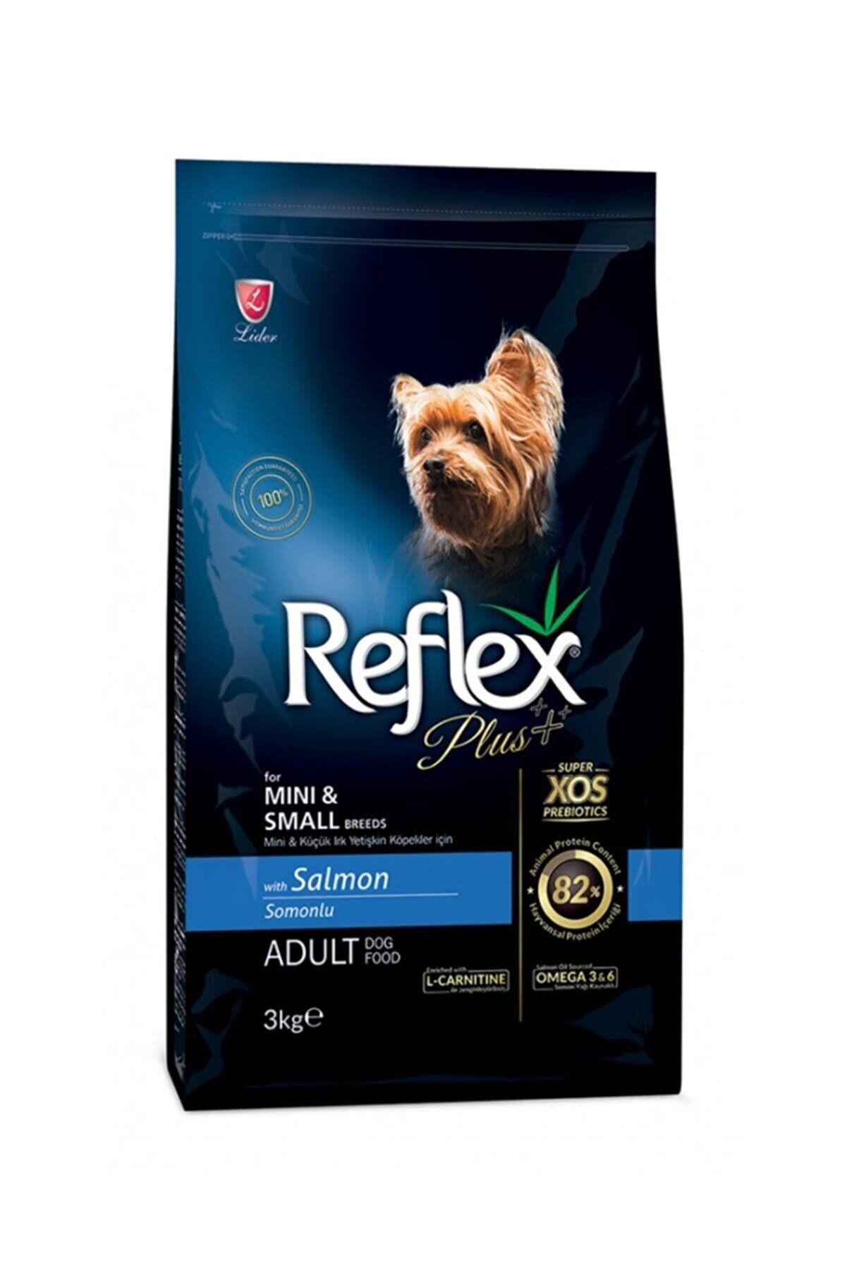 Reflex Küçük Mini Irk Somonlu Yetişkin Köpek Maması 3 Kg