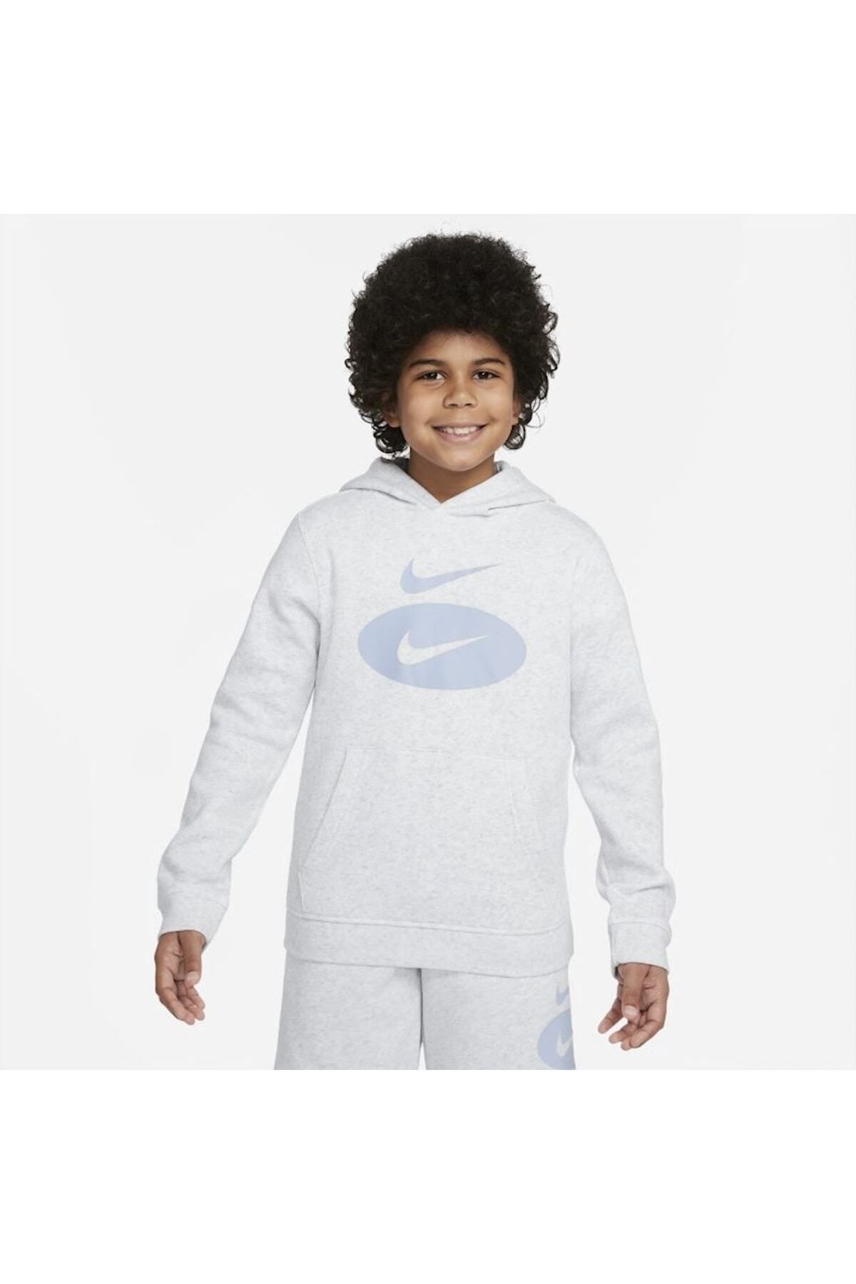 Nike Sportswear Genç Çocuk (erkek) Kapüşonlu Kapüşonlu Swea