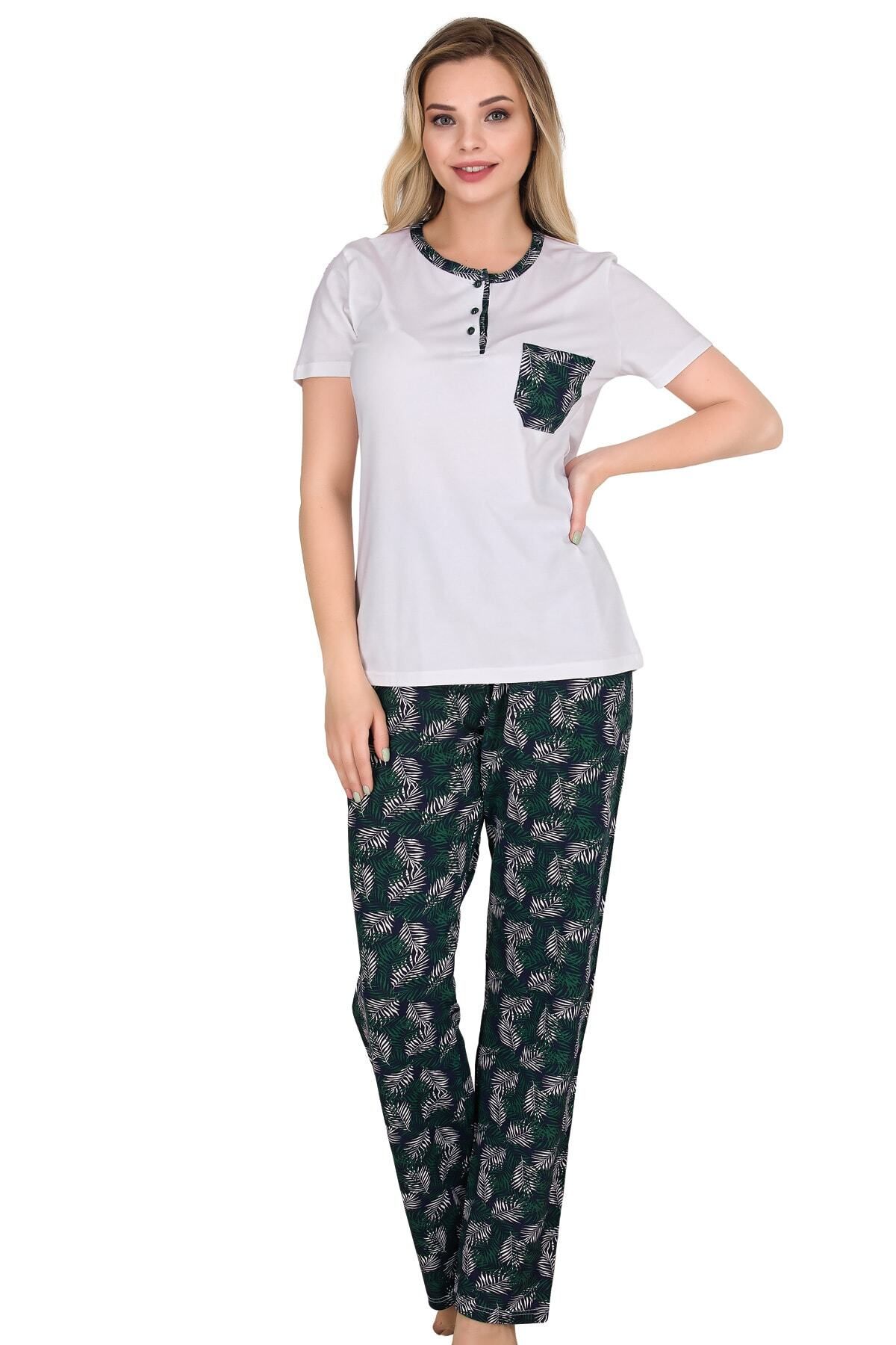 Sensu Kadın - Pijama Takımı Kısa Kollu Pj3006