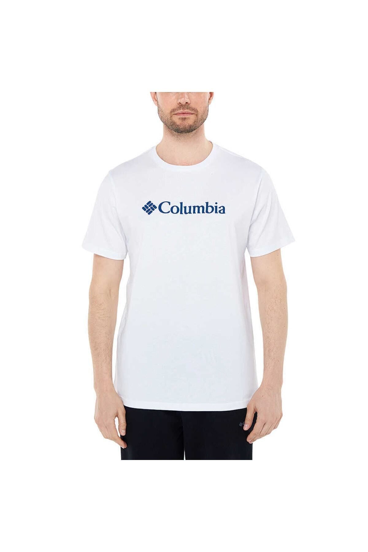 Columbia Csc M Basic Logo Brushed Erkek Kısa Kollu T-shirt