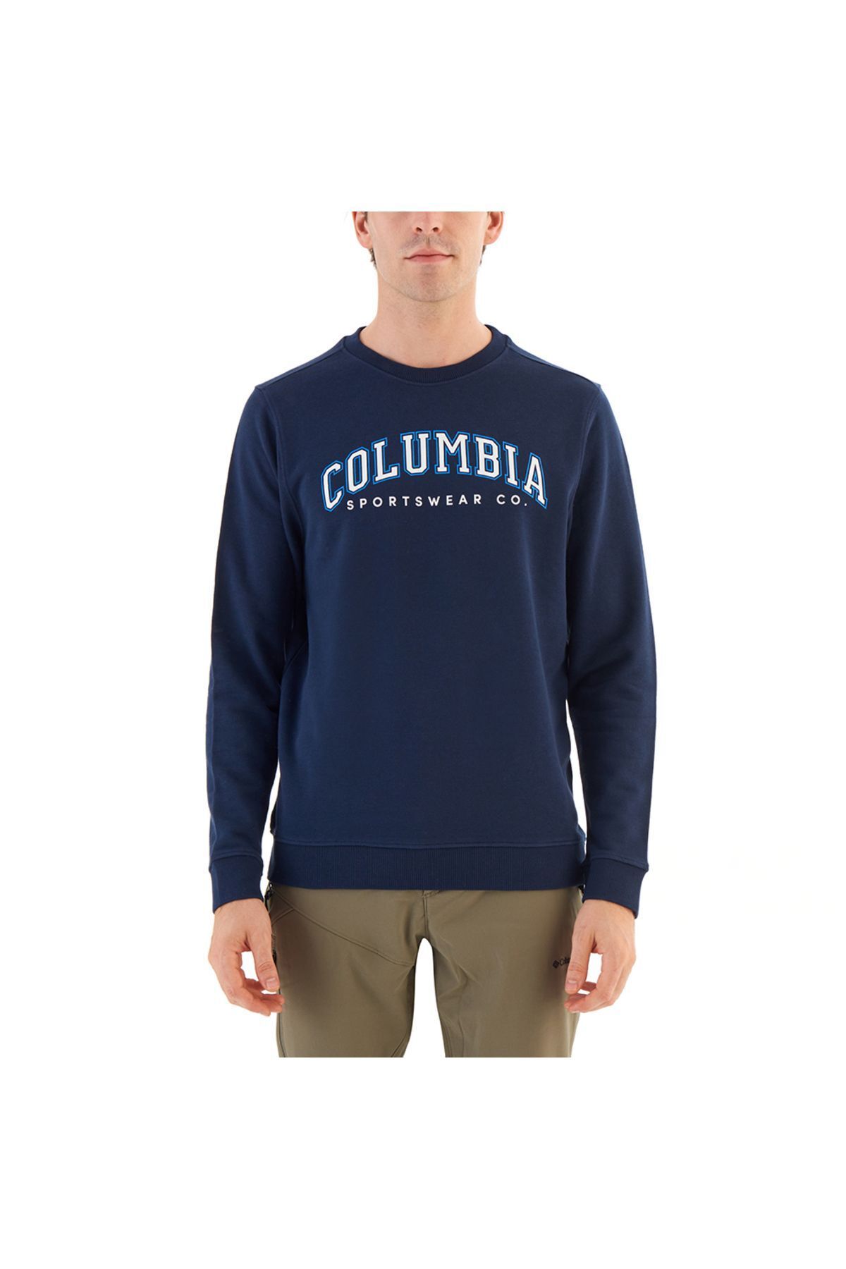 Columbia CSC College Logo Erkek Sweatshirt