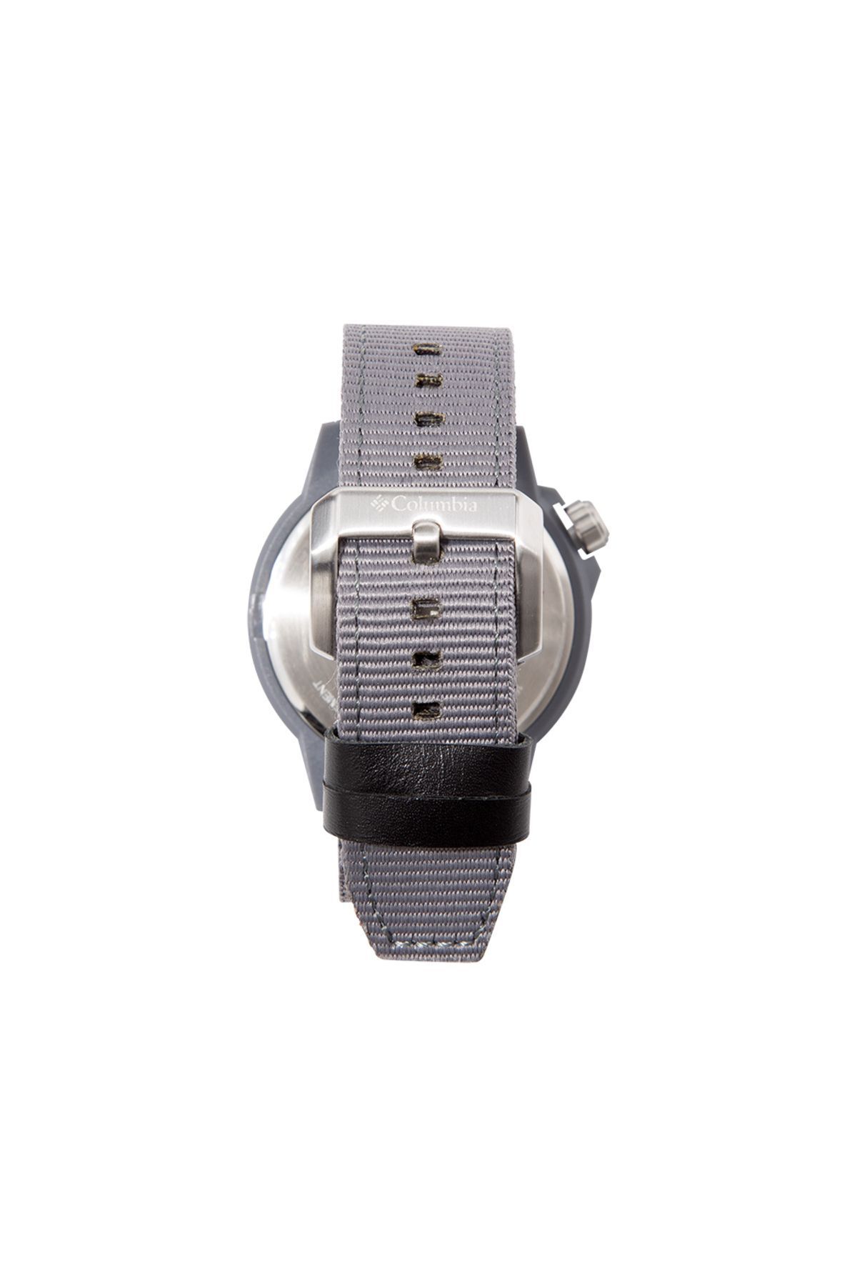 Columbia Css12001 Cross Traıls Grey 3-hand Date Polycarbonate Case Grey Nylon Watch