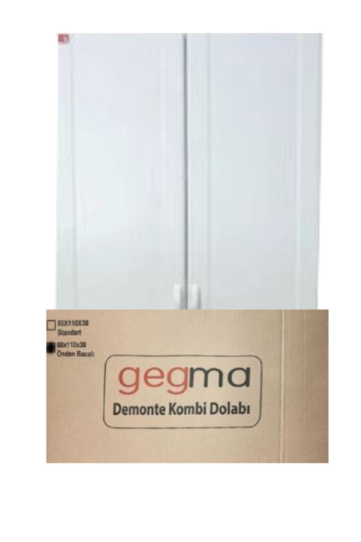 GEGMA 110cm Gegma Demonte Kombi Dolabı