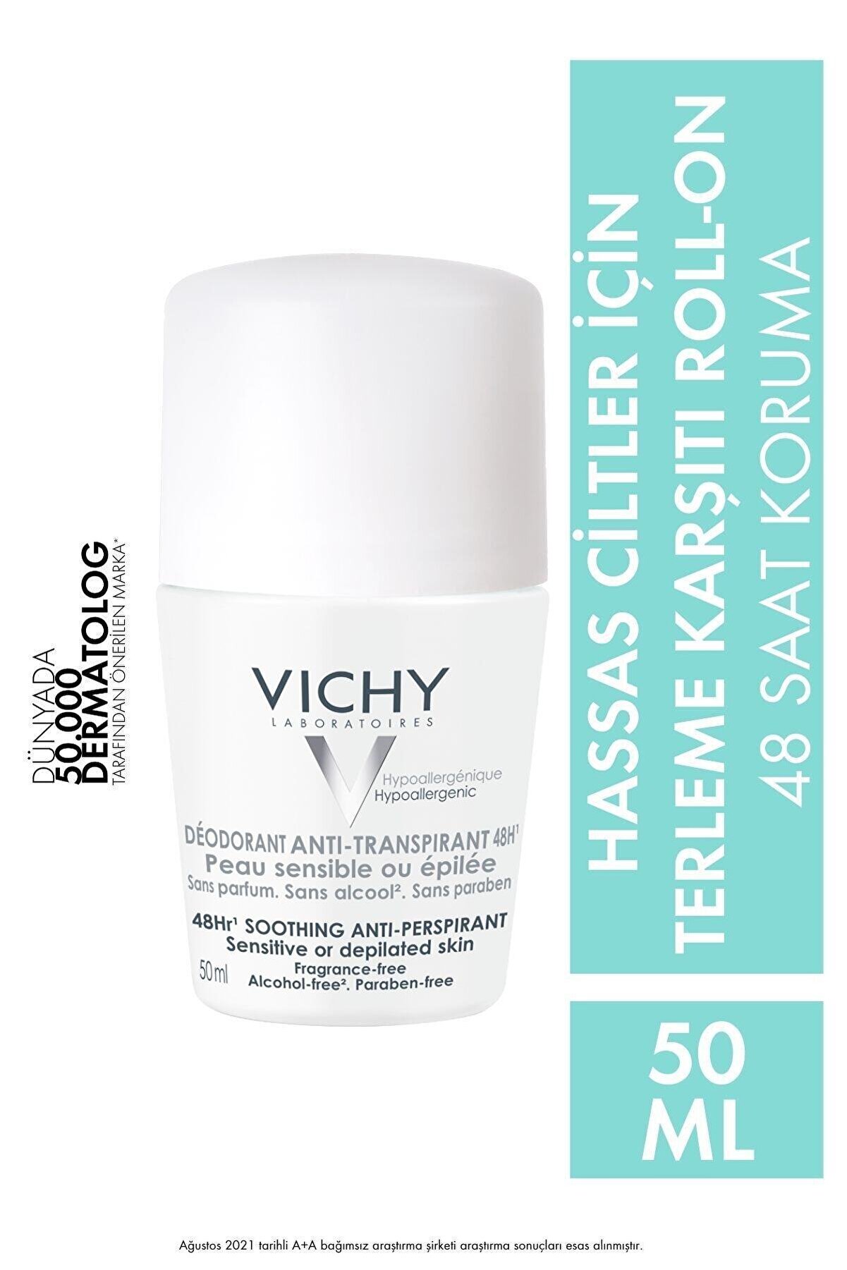 Vichy Sensitive Roll-On 48H 50 ml