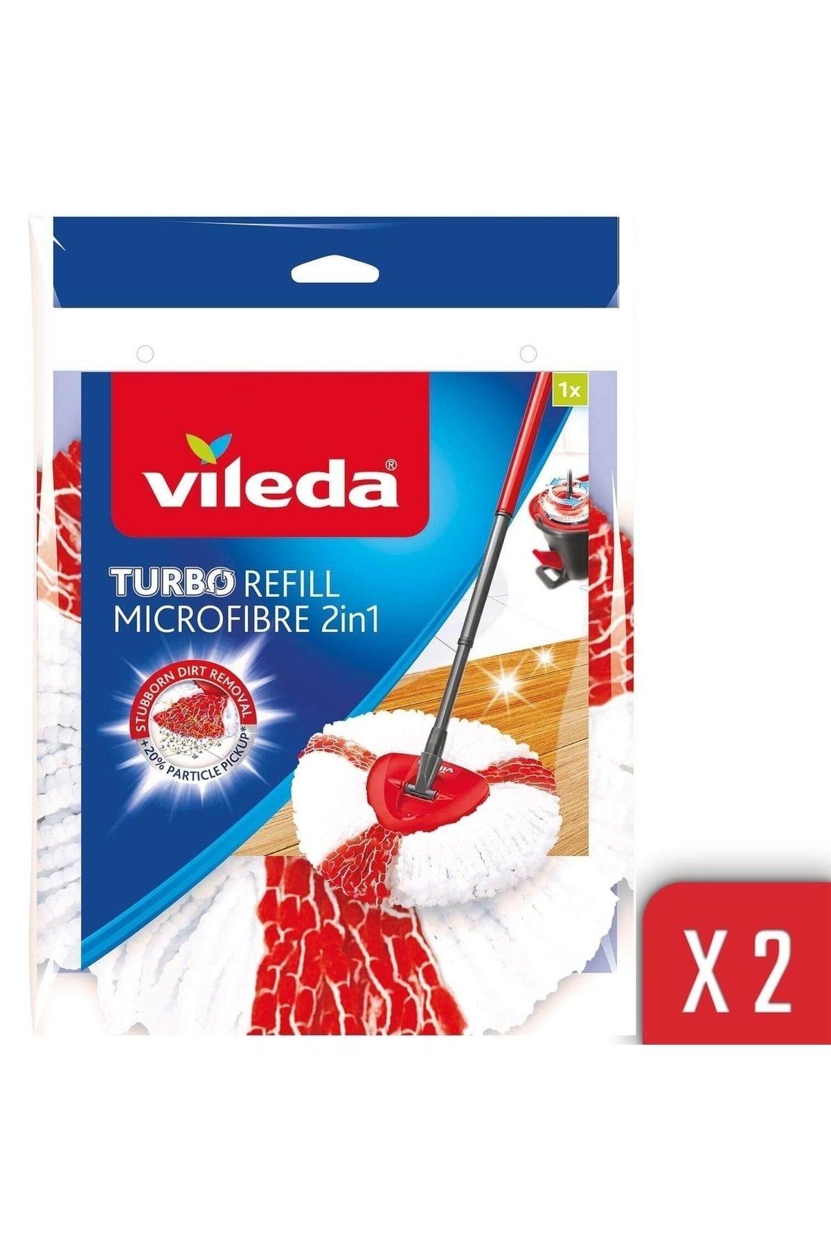 Vileda 2 Li Turbo 2in1 Yedek Paspas