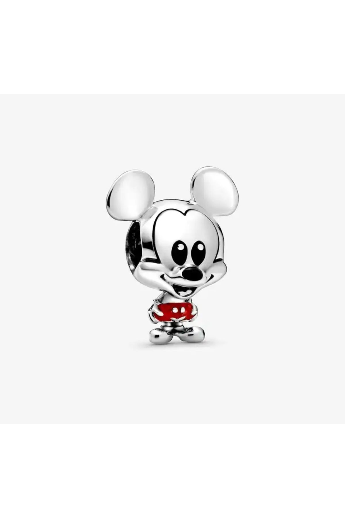 asaf Mickey Mouse Disney Charmlar Gümüş Kaplama