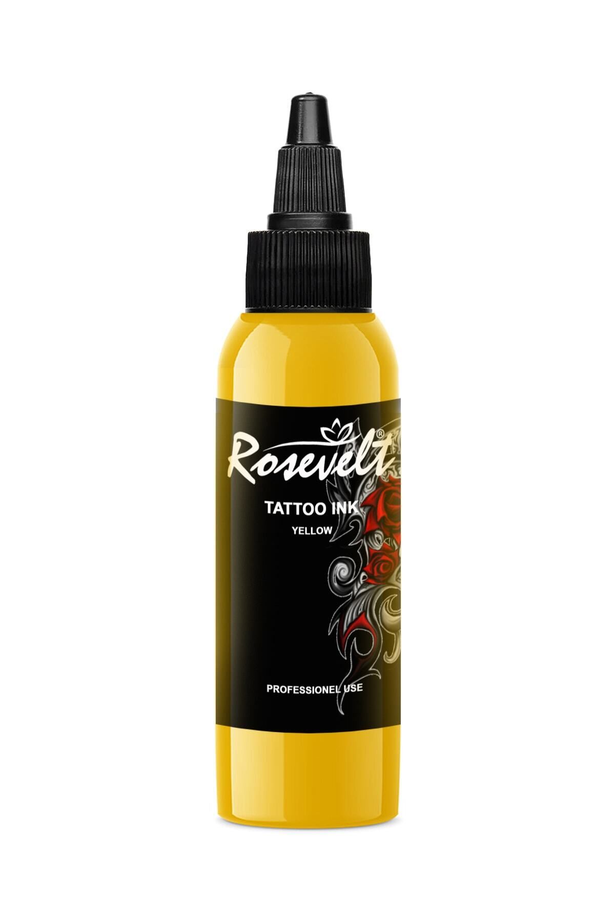 ROSEVELT Tattoo Ink Dövme Boyası Sarı 30 ml