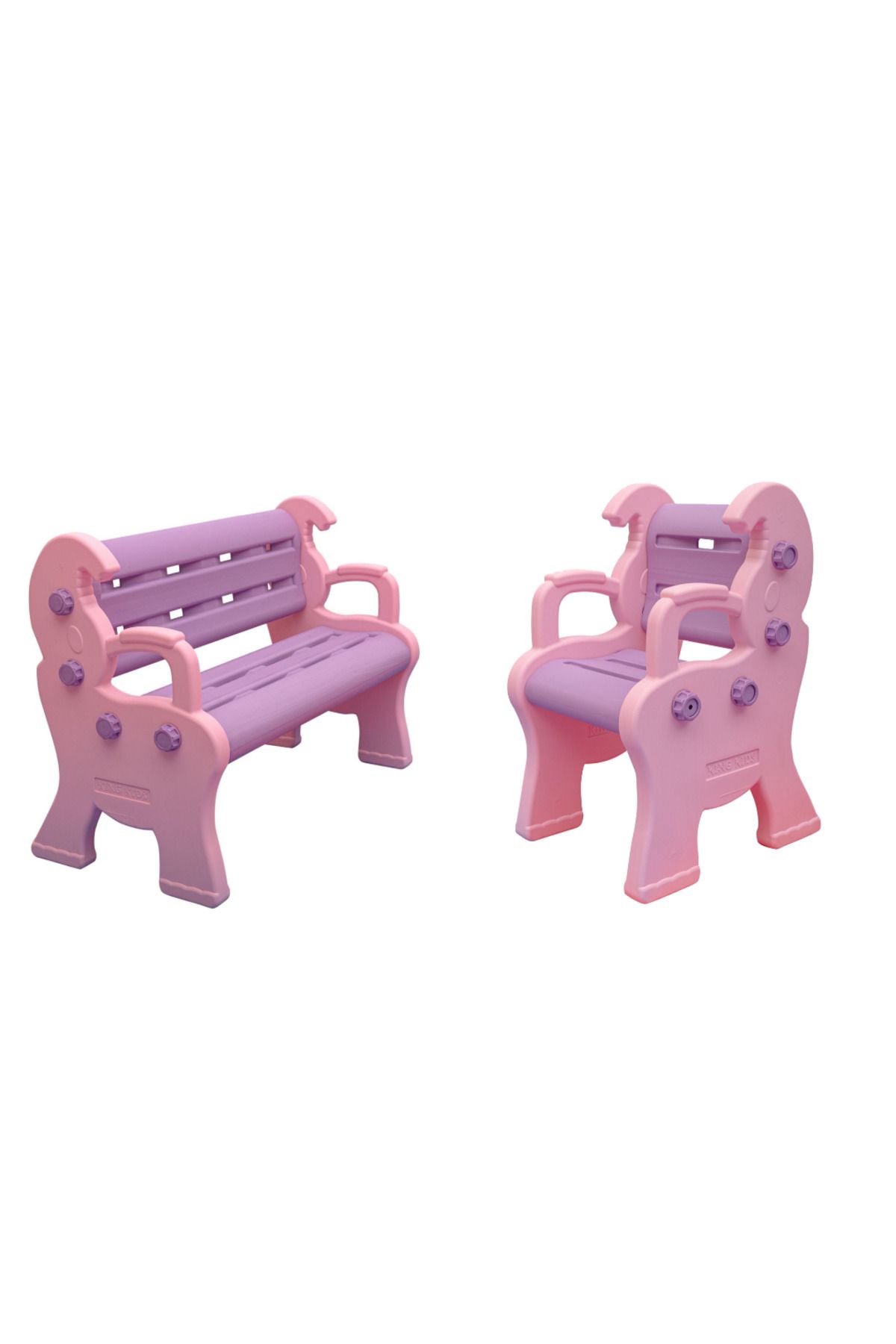 ÇIRAK Çocuk Sandalye - Bank Set - Anaokulu - Kreş Çocuk Bank - Renkli Koltuk - Oturak - Sandalye
