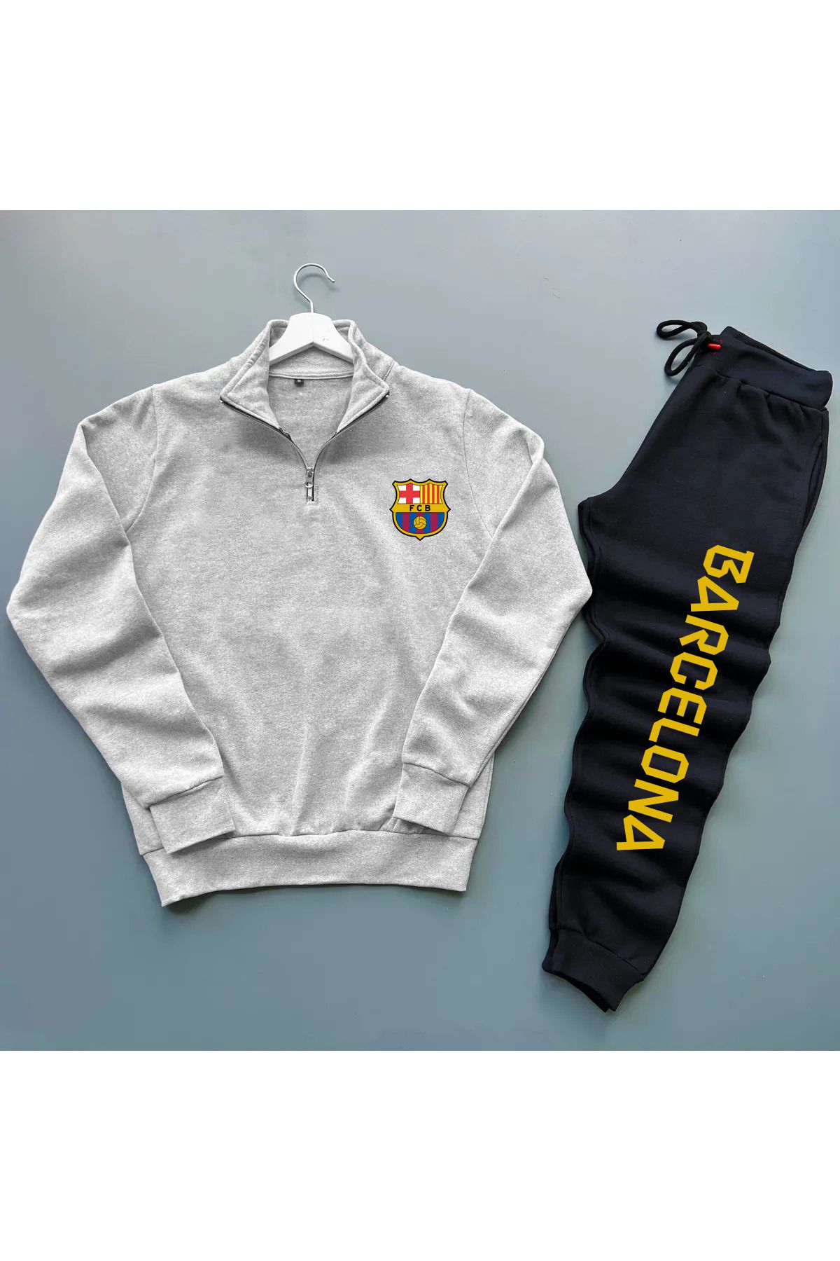Pisa Art Barcelona Eşofman Takımı Sweatshirt + sweatpants