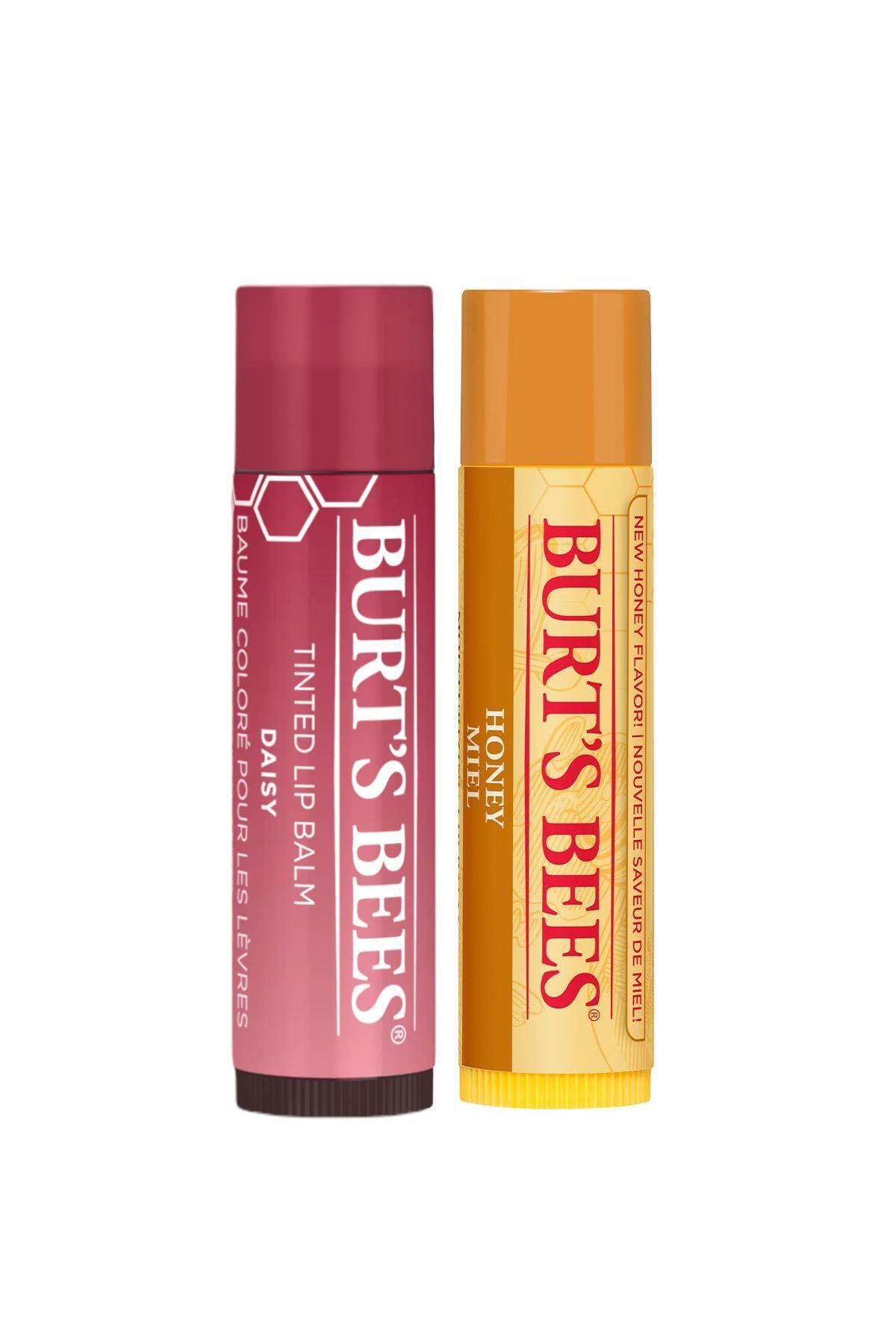 Burt's Bees Renkli Dudak Bakım Kremi Mercan Çiçeği - Tinted Lip Balm Daisy+honey Lip Balm