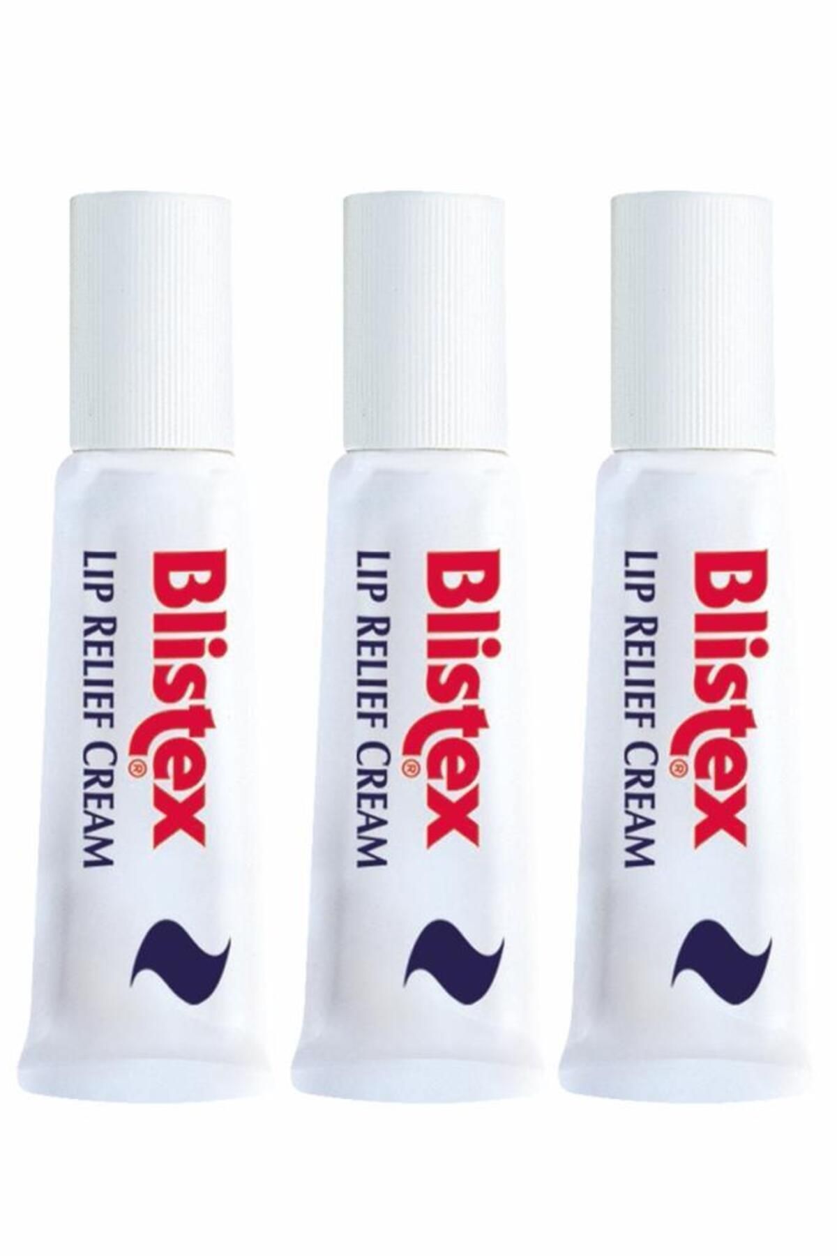 Blistex Çatlak Dudaklara Acil Çözüm - Lip Relief Cream Spf15 6ml X 3