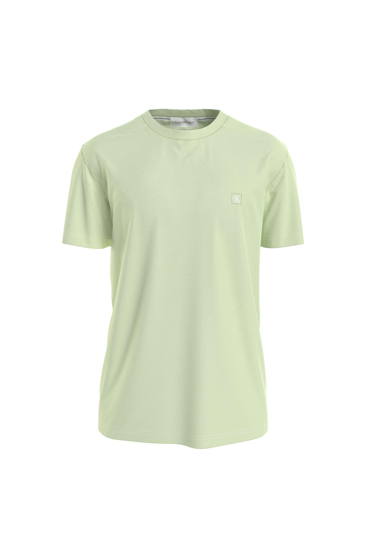 Calvin Klein Jeans Düz Açık Yeşil Erkek T-Shirt J30J325268LT6