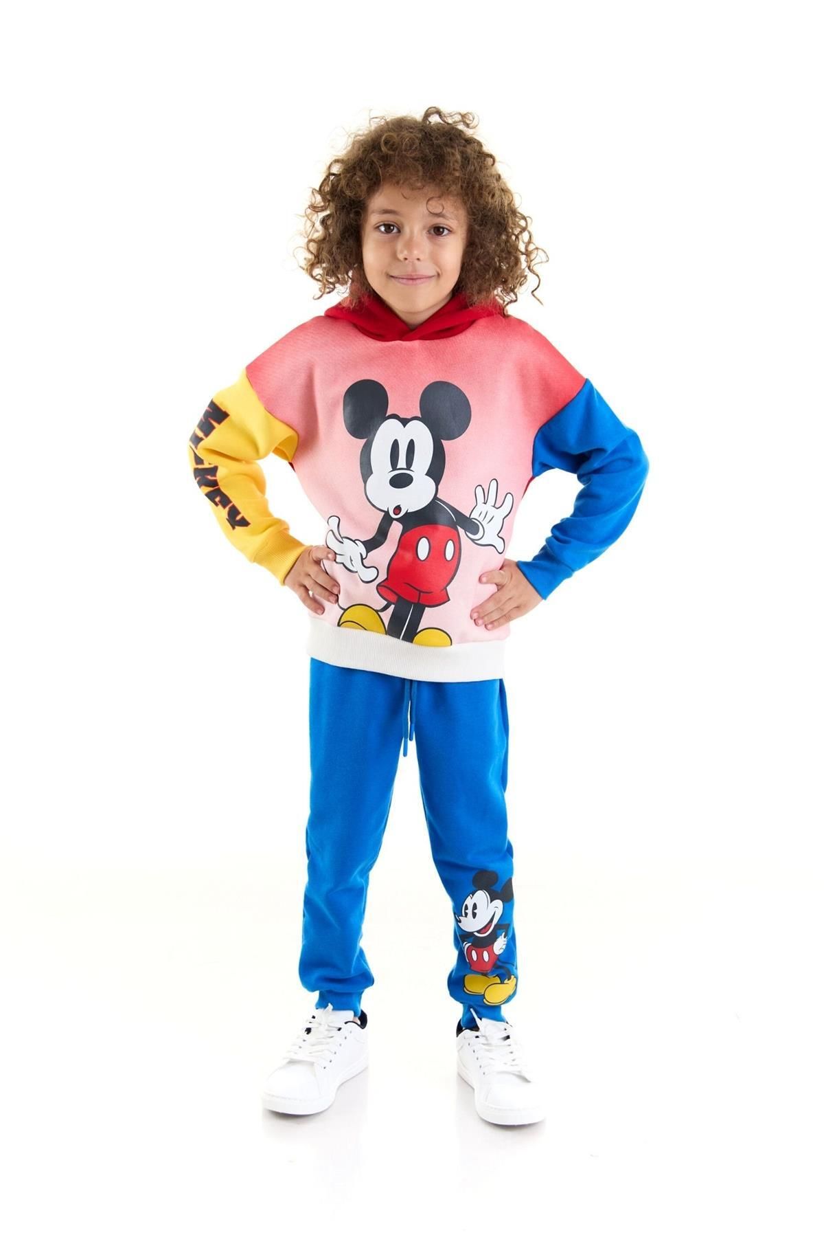Mickey Mouse Lisanslı Erkek Çocuk 2'li Takım 21165