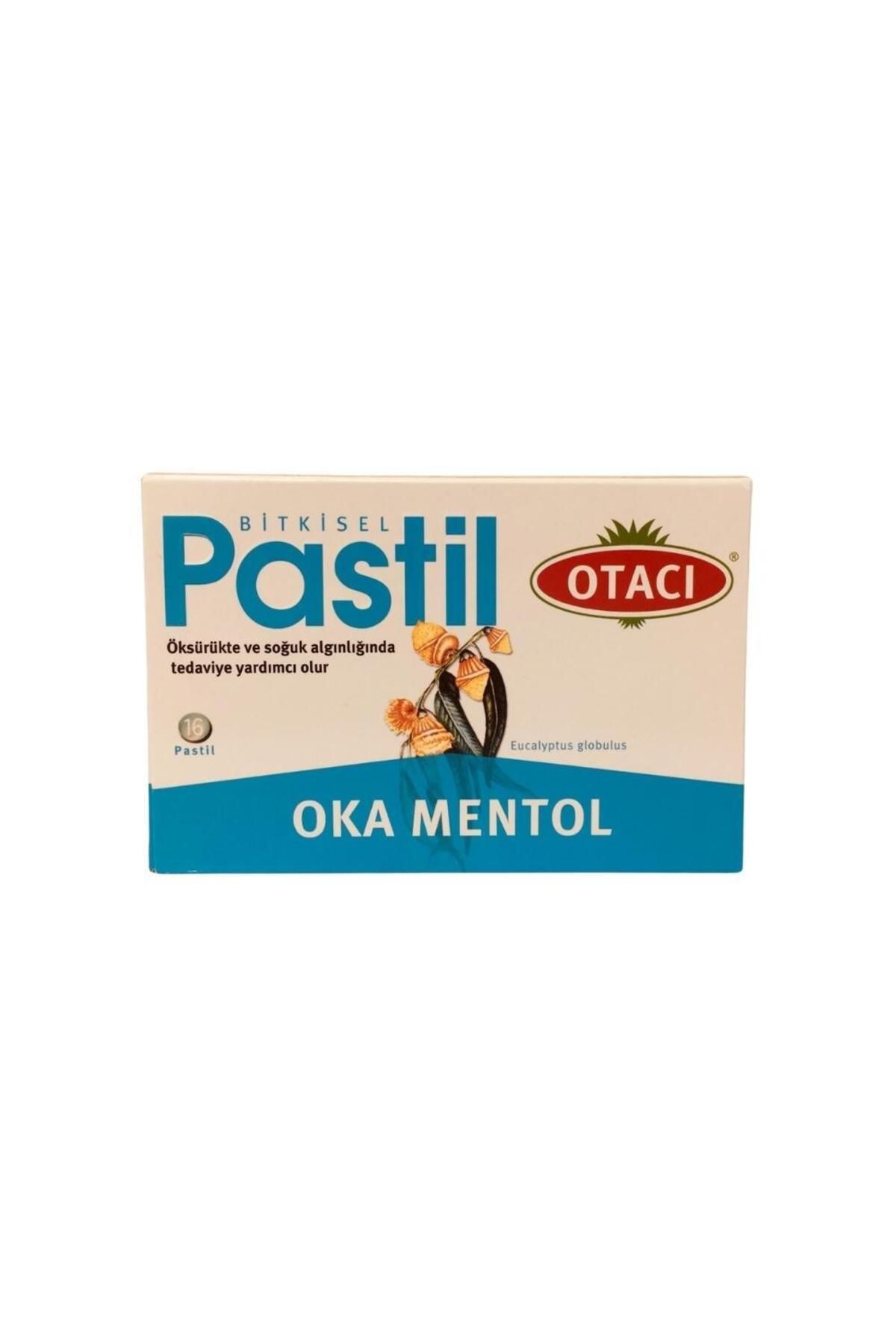 Otacı Bitkisel Pastil Oka Mentol İçeren Takviye Edici Gıda 16 Pastil