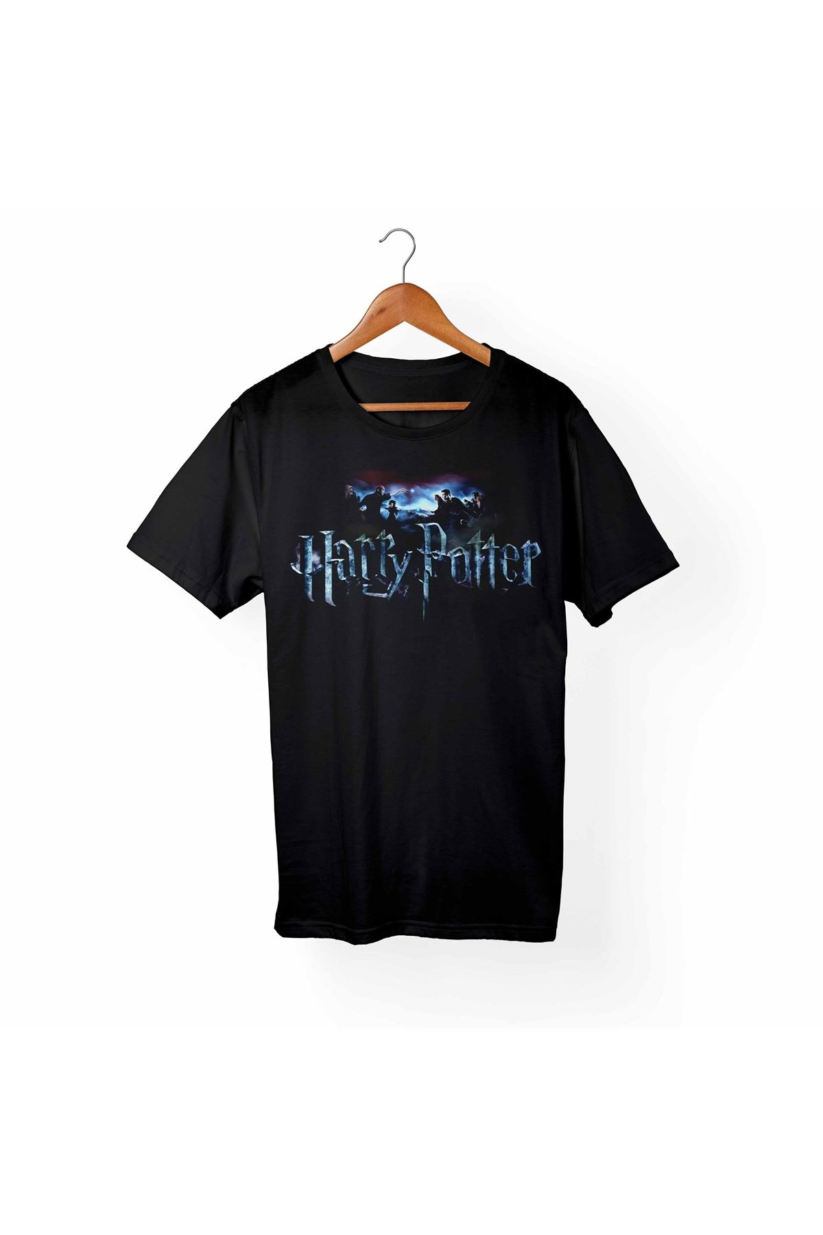Alfa Tshirt Harry Potter Çocuk Siyah Tişört