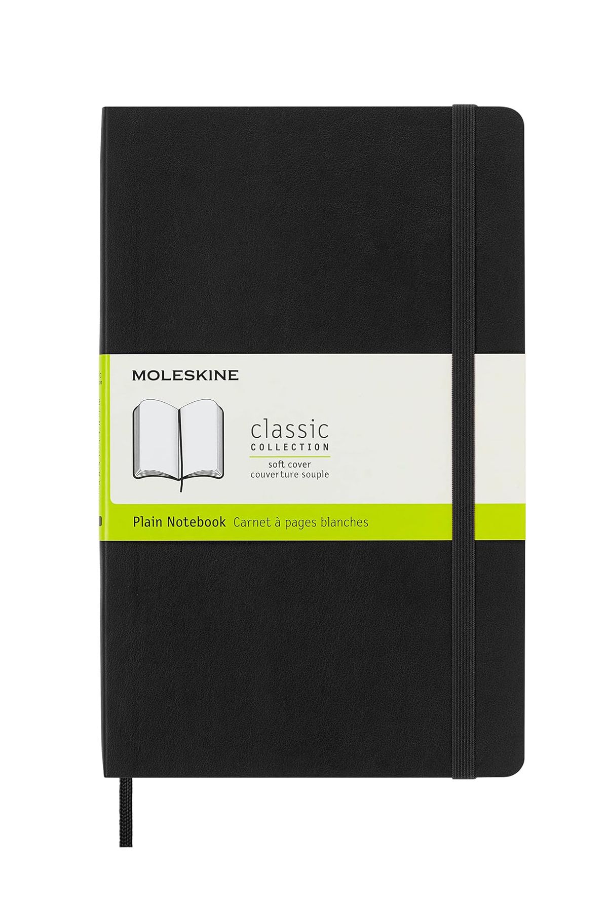Moleskine Klasik Koleksiyon Not Defteri Large 13x21cm Yumuşak Kapak Çizgisiz 240 Sayfa