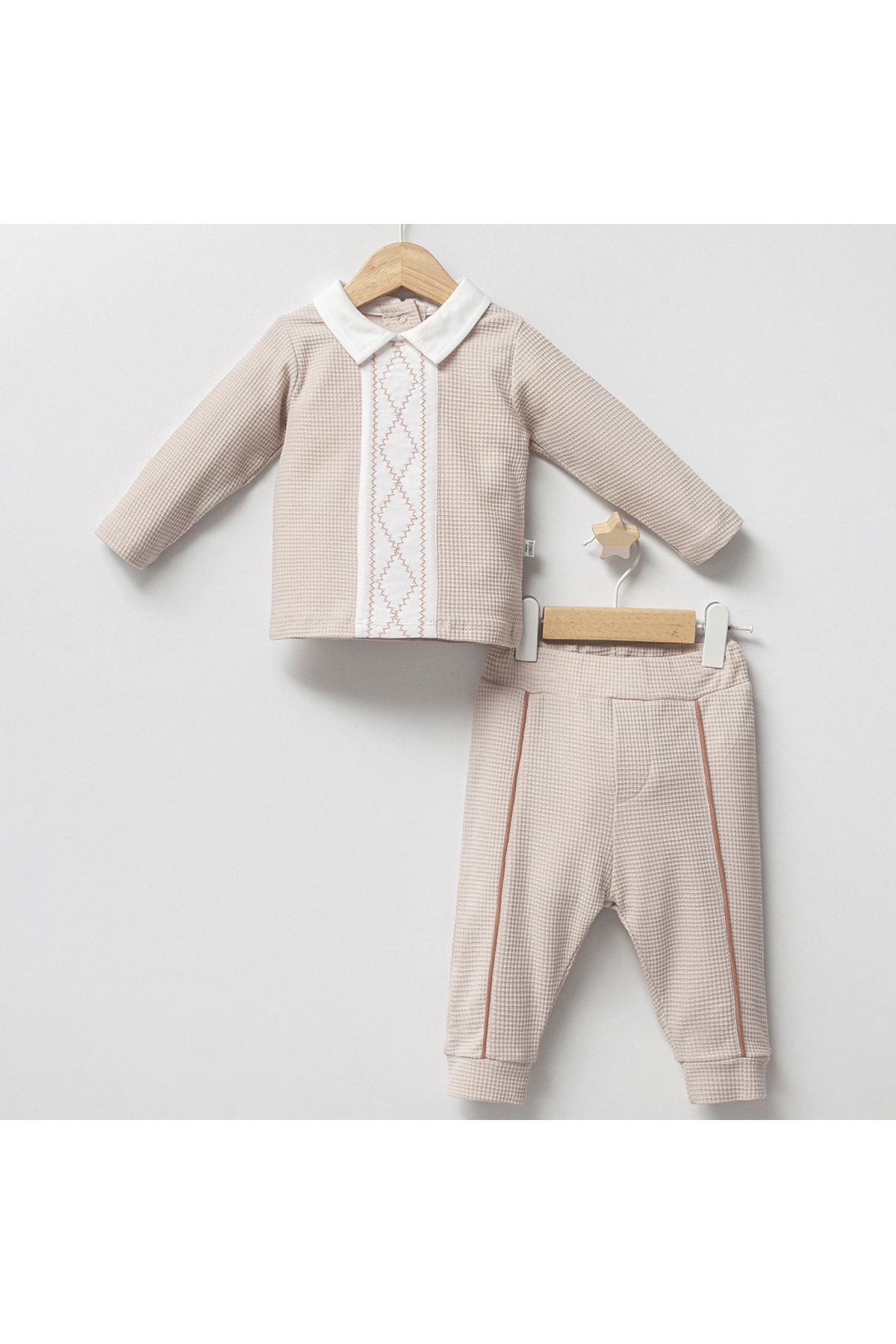 DIDuStore Klasik Şıklık Erkek Bebek Takımı - Rahat ve Şık Tasarım