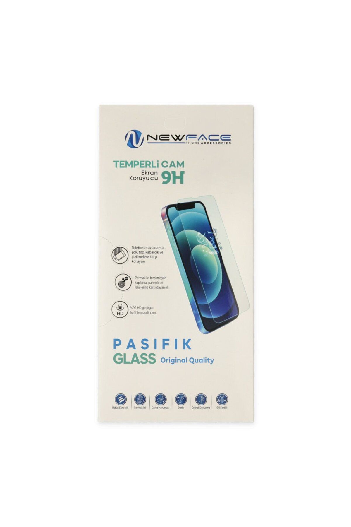 Afrodit CLZ942 Huawei P Smart 2019 Pasifik Cam Ekran Koruyucu - Ürün Rengi : Şeffaf