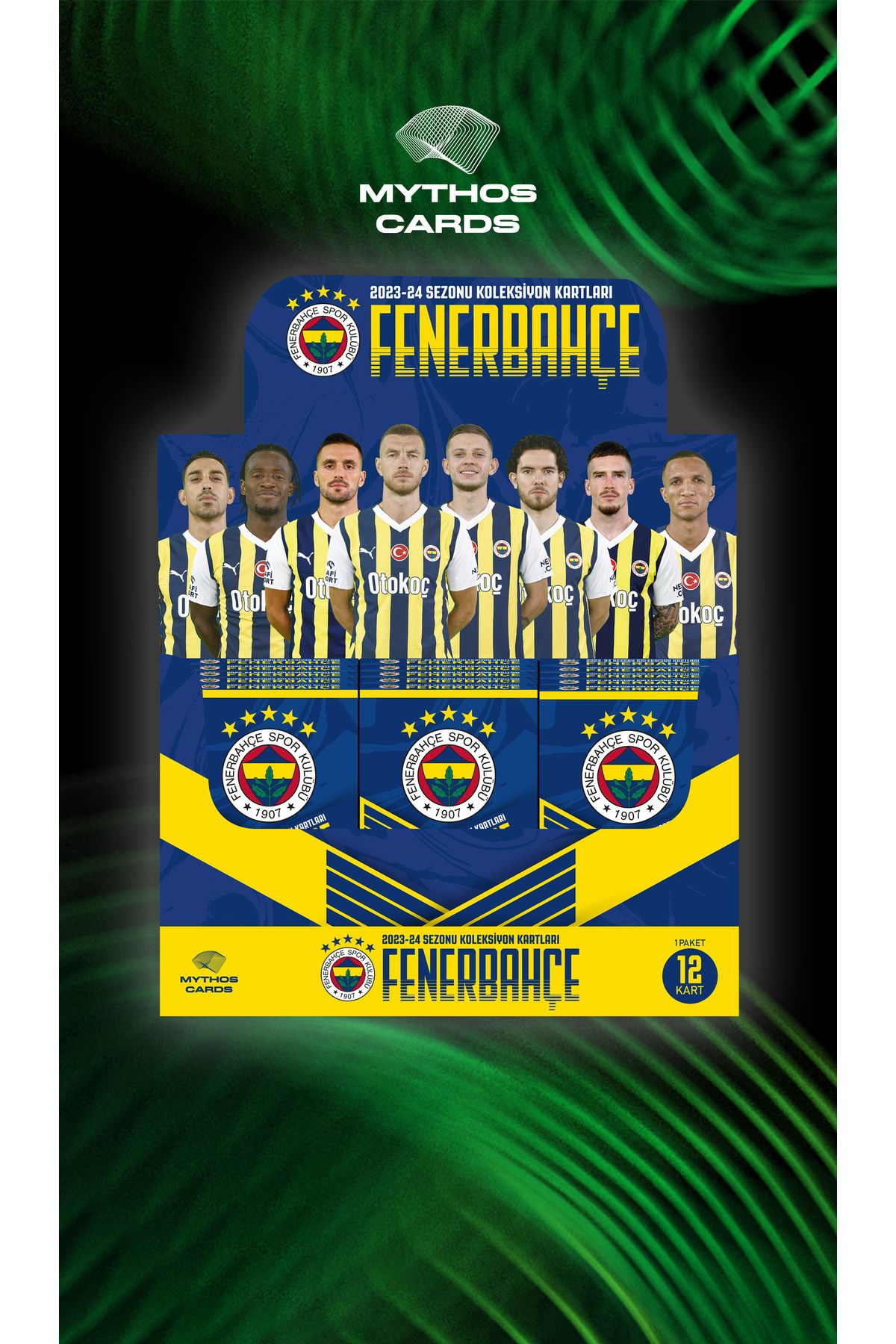 Fenerbahçe 2023-24 Sezon Kartları - Tam Kutu