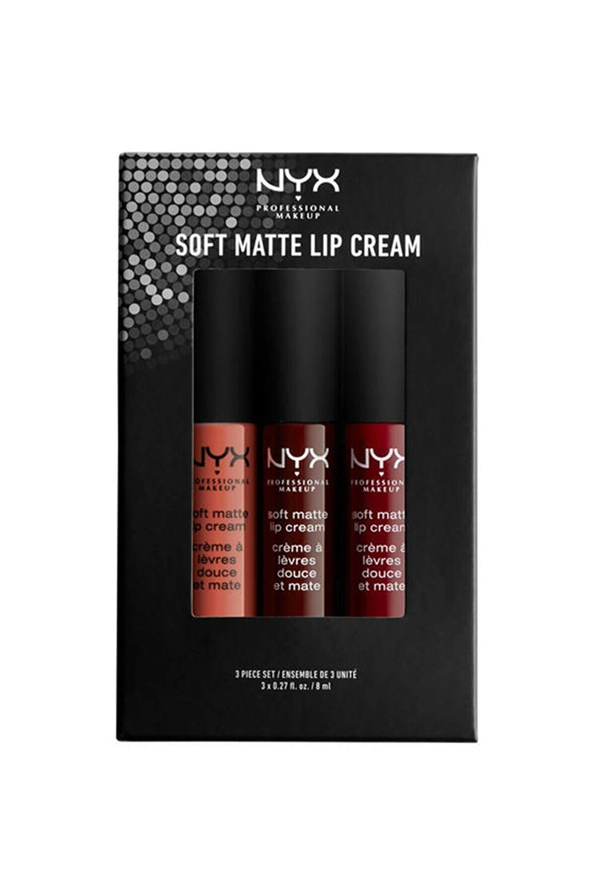 NYX Professional Makeup 3 'lü Mat Likit Ruj Seti - Soft Matte Lip Cream Set 14 800897124823