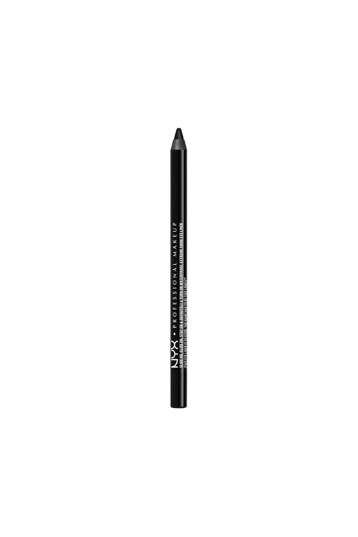 NYX Professional Makeup Siyah Göz Kalemi - Slide on Eye Pencil Jet Black 6 g 800897141226
