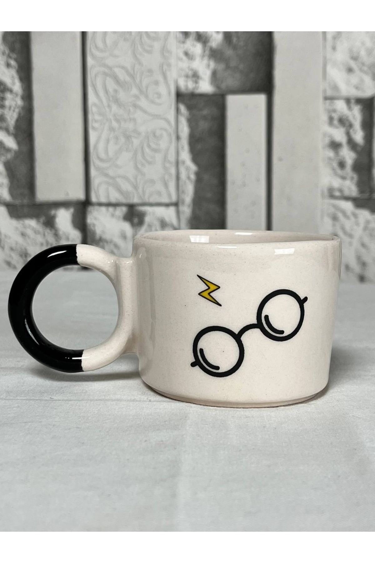 SeraCEY Harry Potter Desenli El Yapımı Seramik Düğüm Kupa